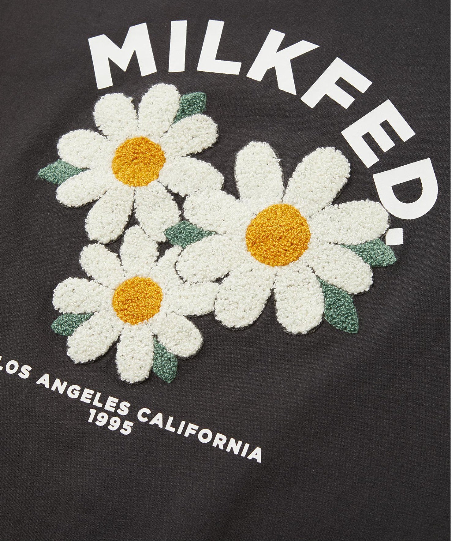 FLOWER SAGARA EMBROIDERY WIDE S/S TEE