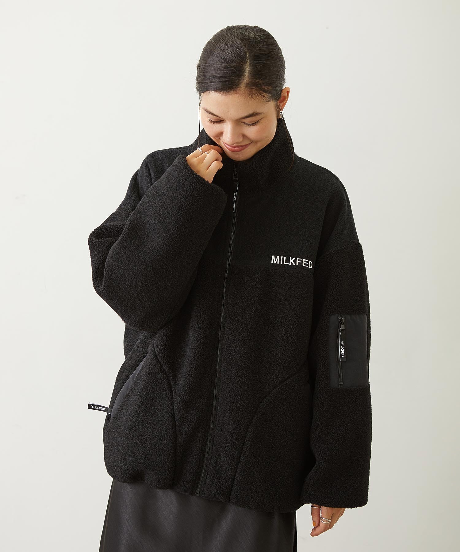 BAR LOGO BOA JACKET