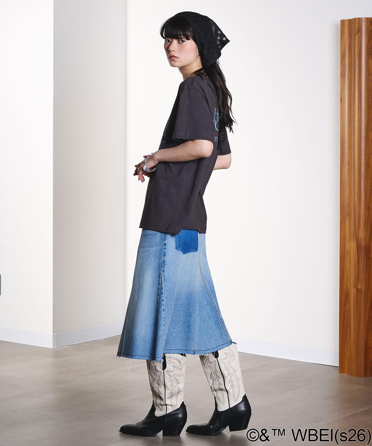 model:163cm 着用サイズ:S