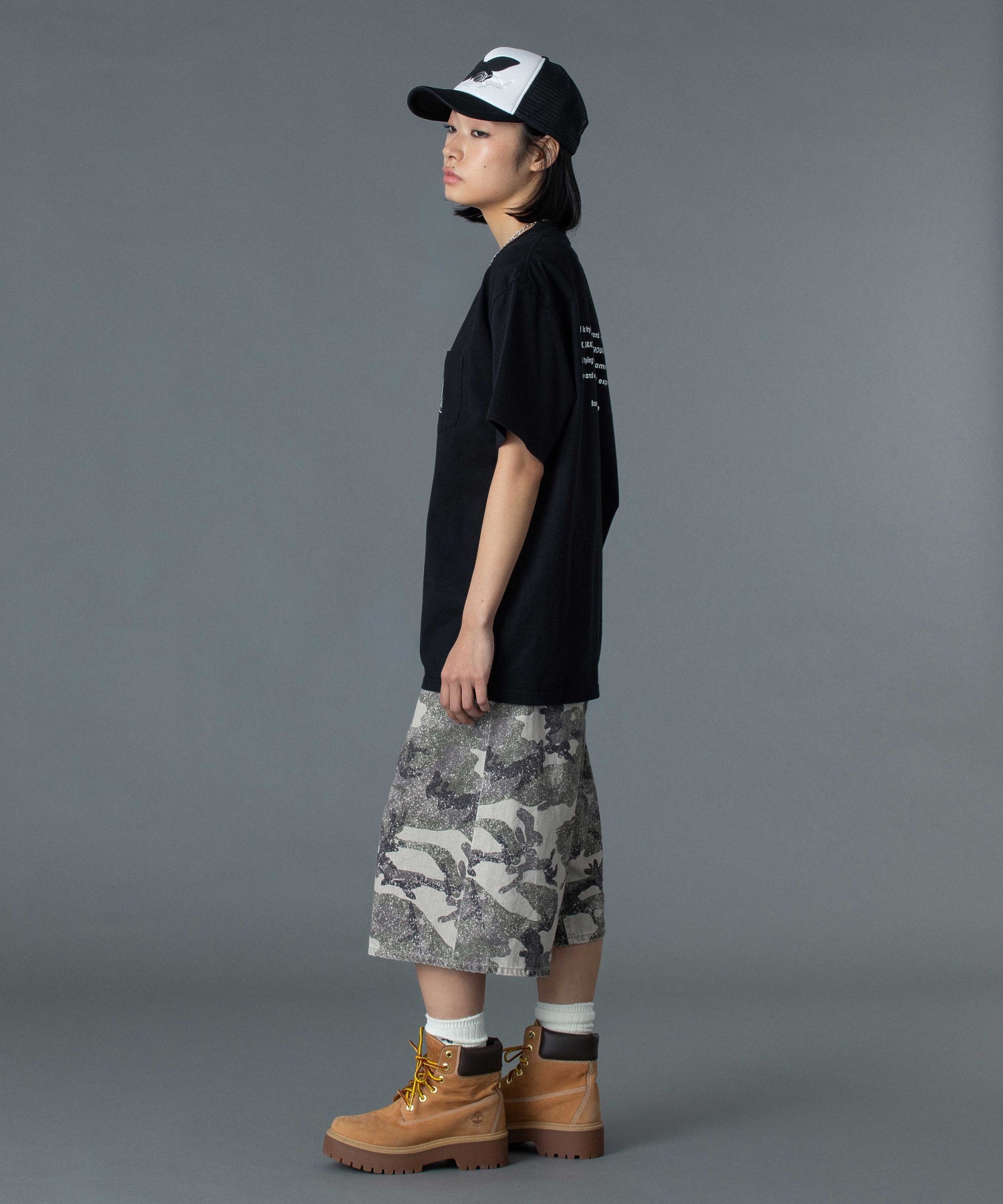 BUTTERFLY PATCH TRUCKER CAP