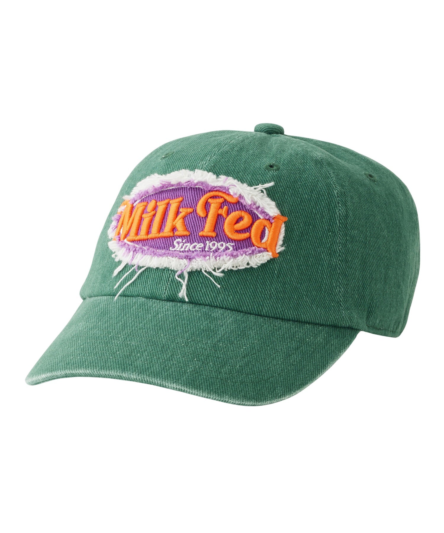 FRAYED LOGO PATCH CAP
