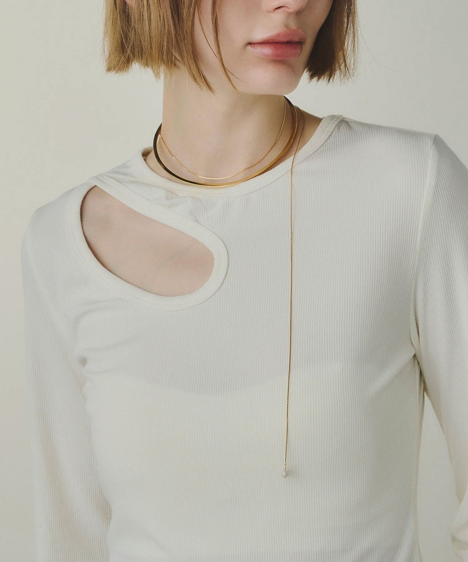 loni/BUD MULTIWAY PEARL CHOKER