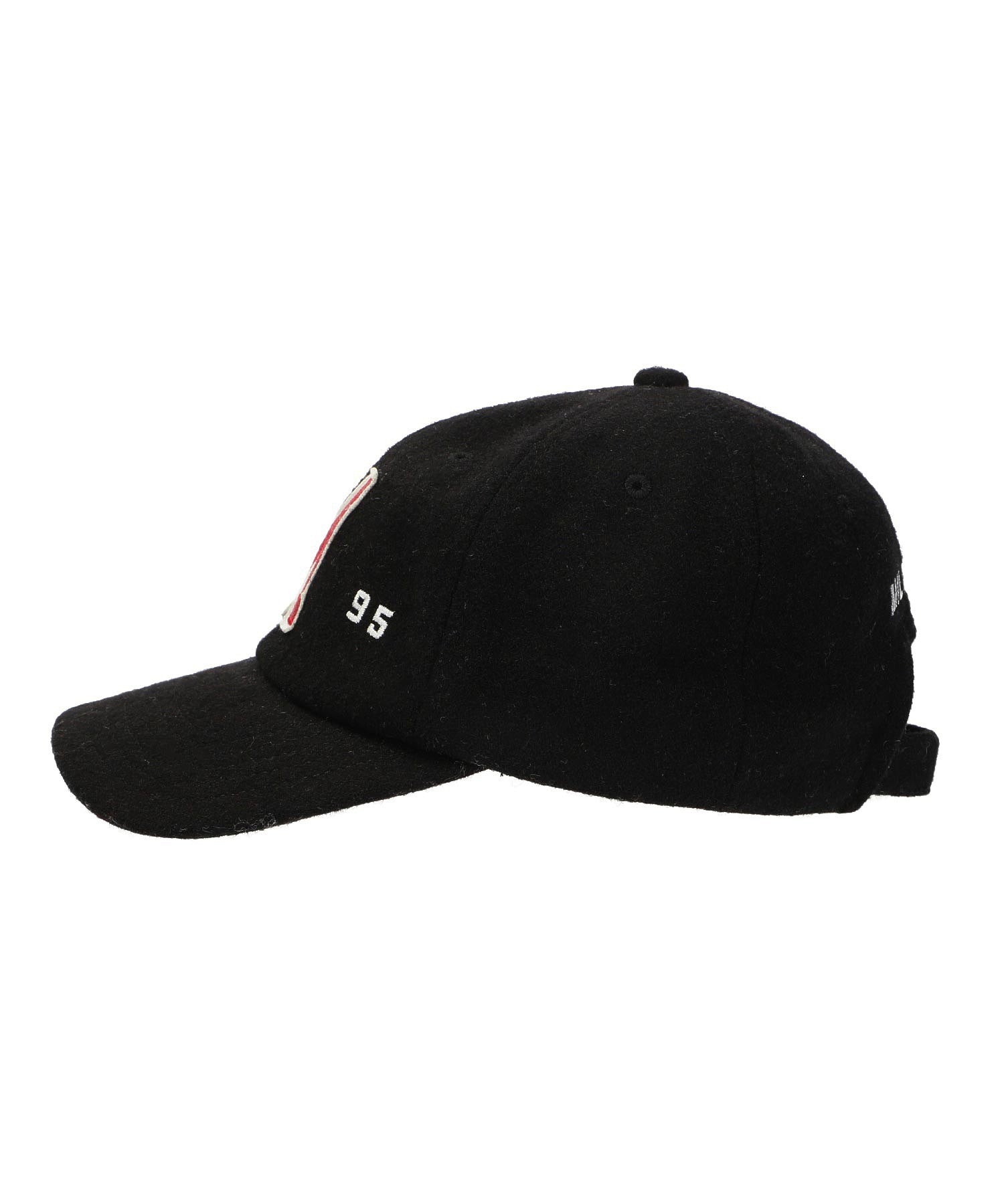 CHENILLE LOGO EMBROIDERY MELTON CAP