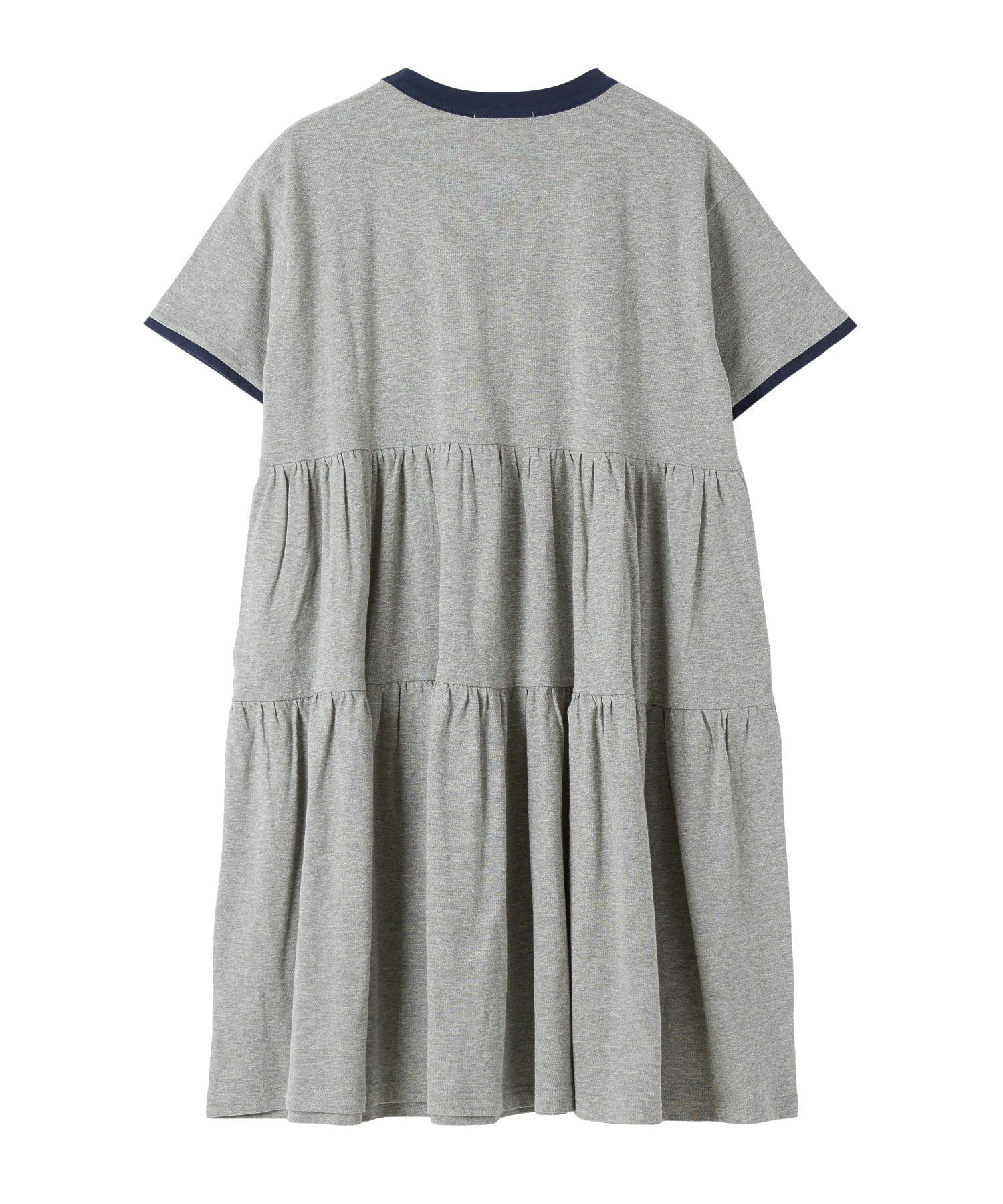 BAR LOGO TIERED DRESS