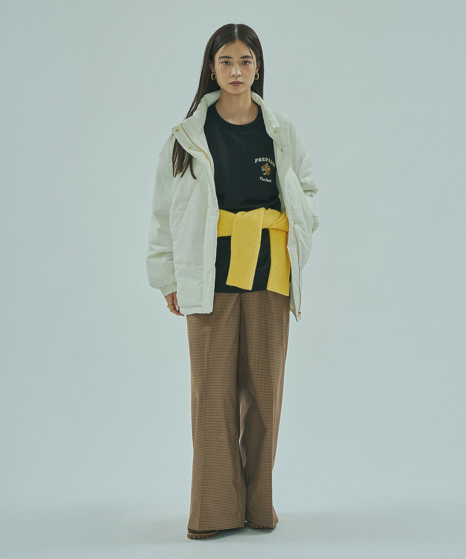 model:160cm 着用サイズ:M