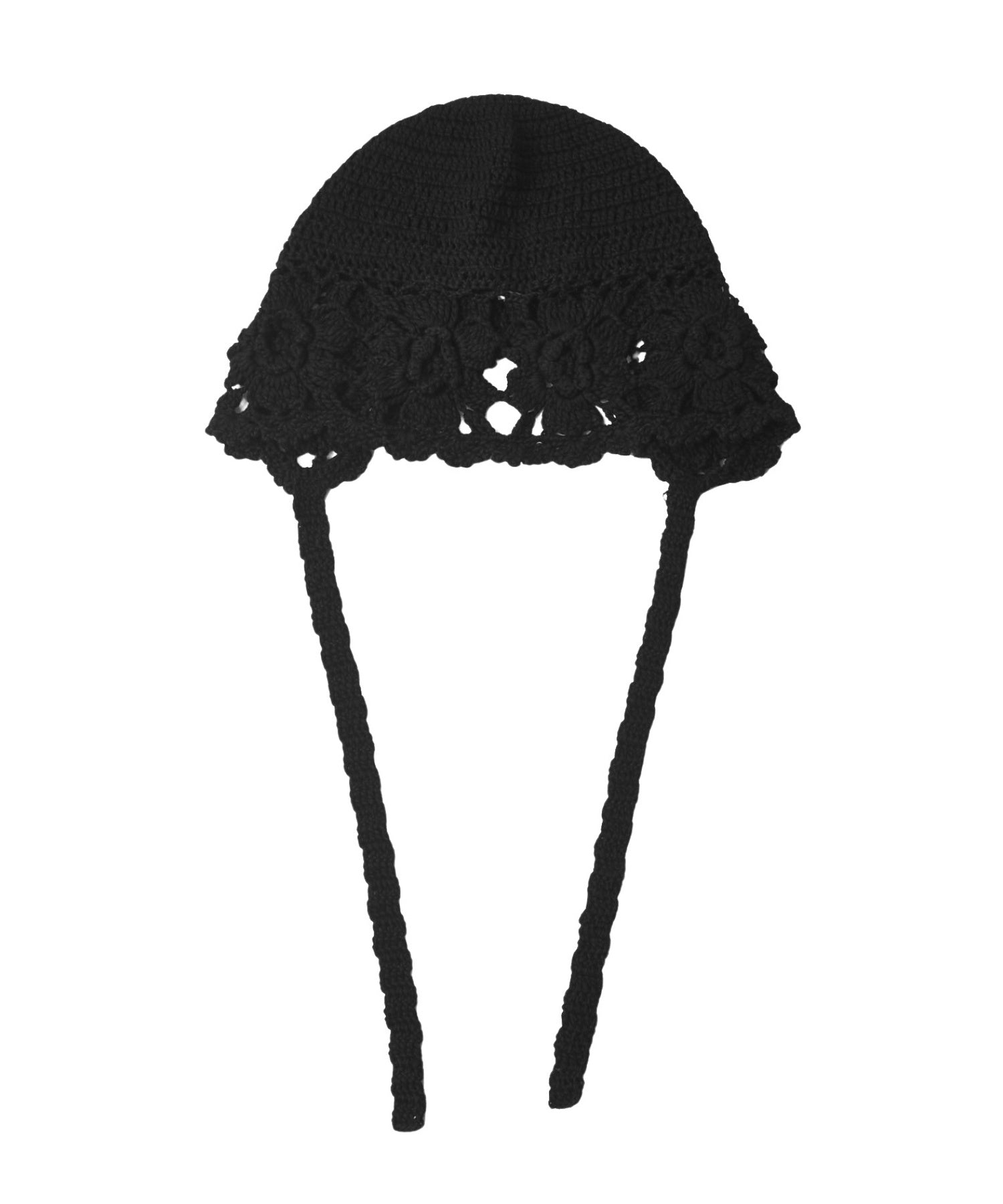 FLOWER KNIT BONNET