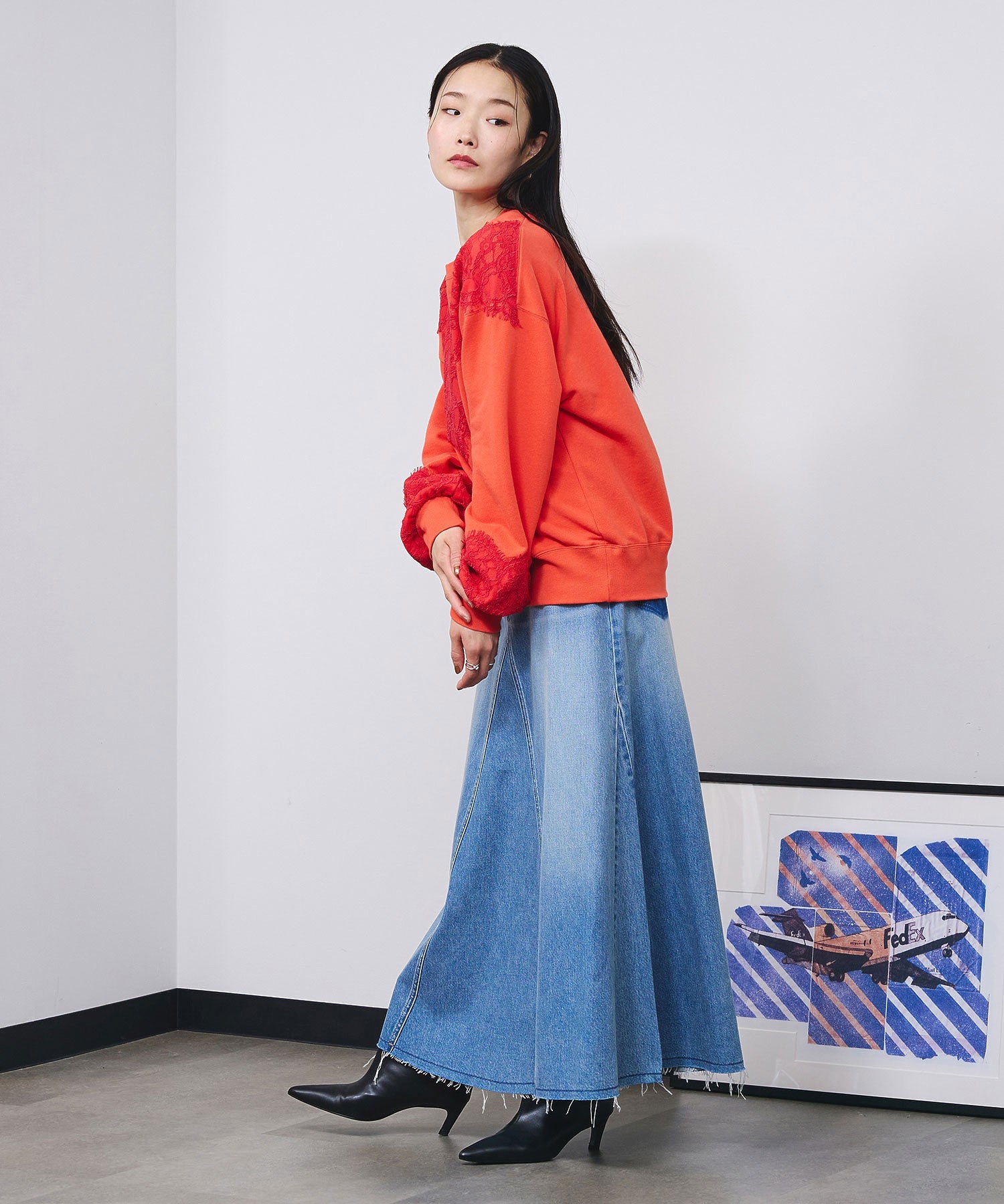 model:166cm 着用サイズ:ONE SIZE