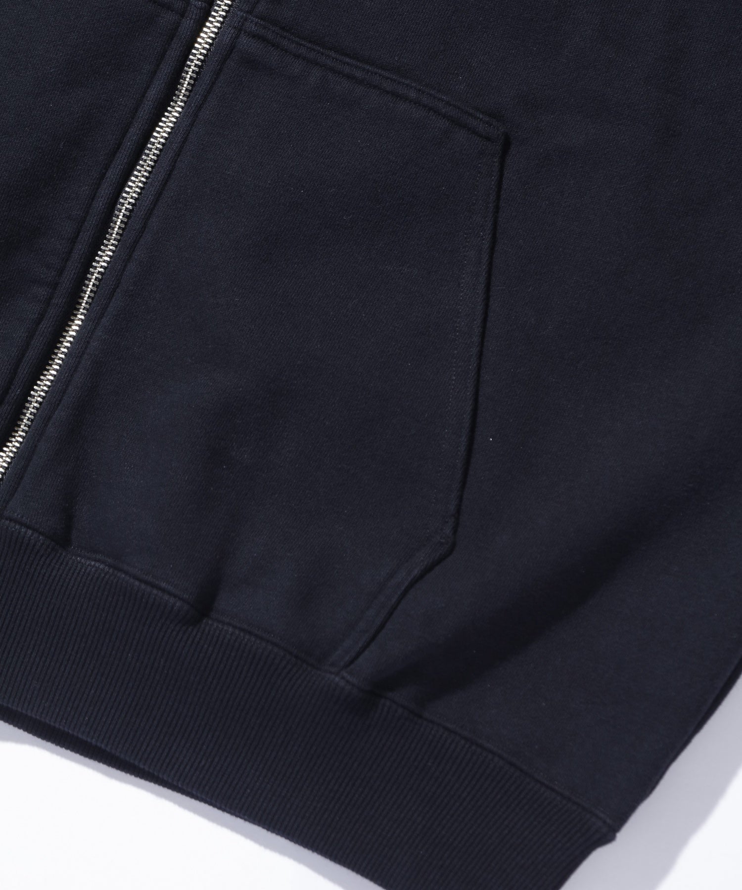 CURSIVE ZIP UP HOODED SWEATSHIRT