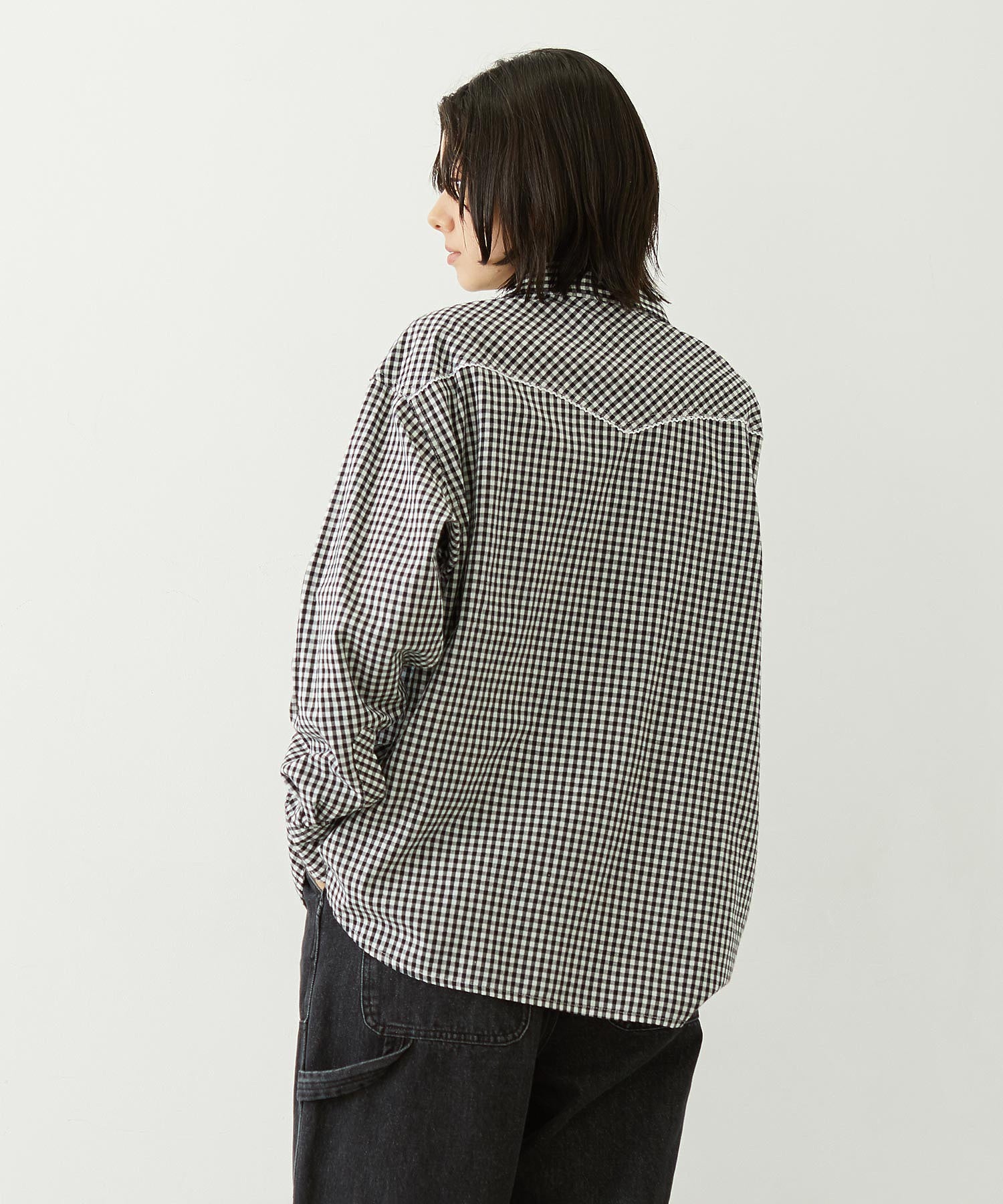 CHECKERED WESTERN SHIRT
