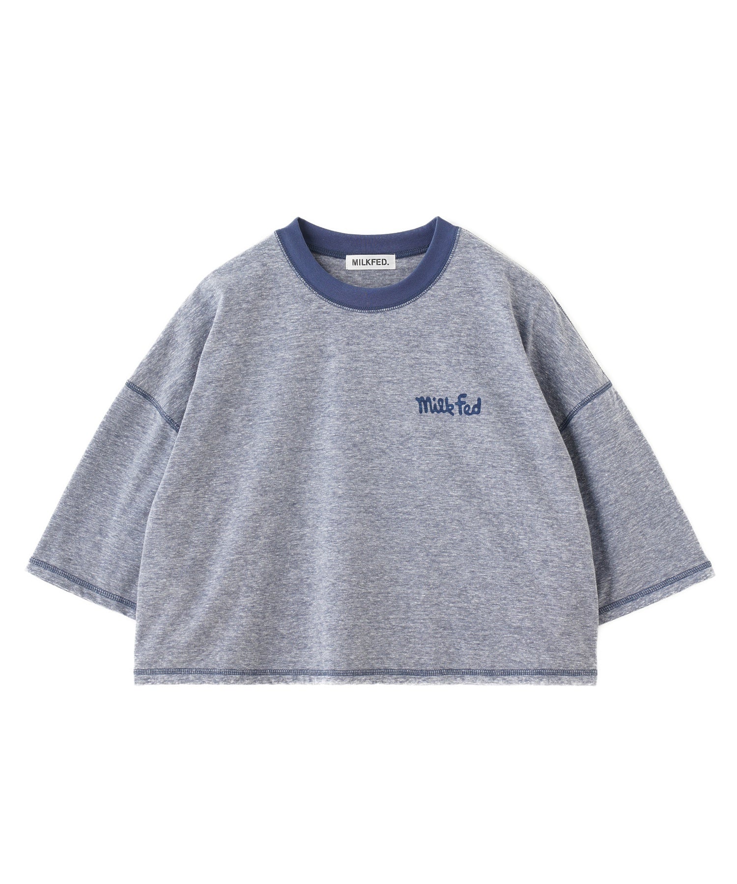 COLOR STITCH WIDE S/S TOP