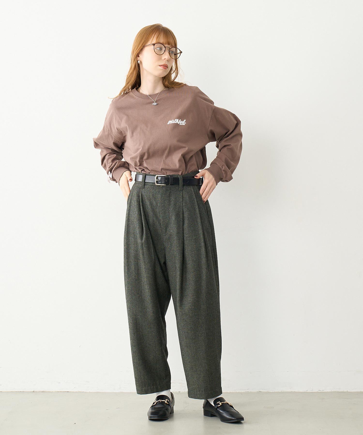 RIBBON WIDE L/S TEE