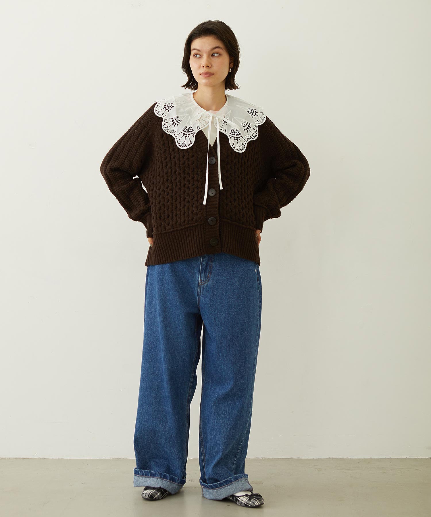 BOYFRIEND LOOSE DENIM PANTS