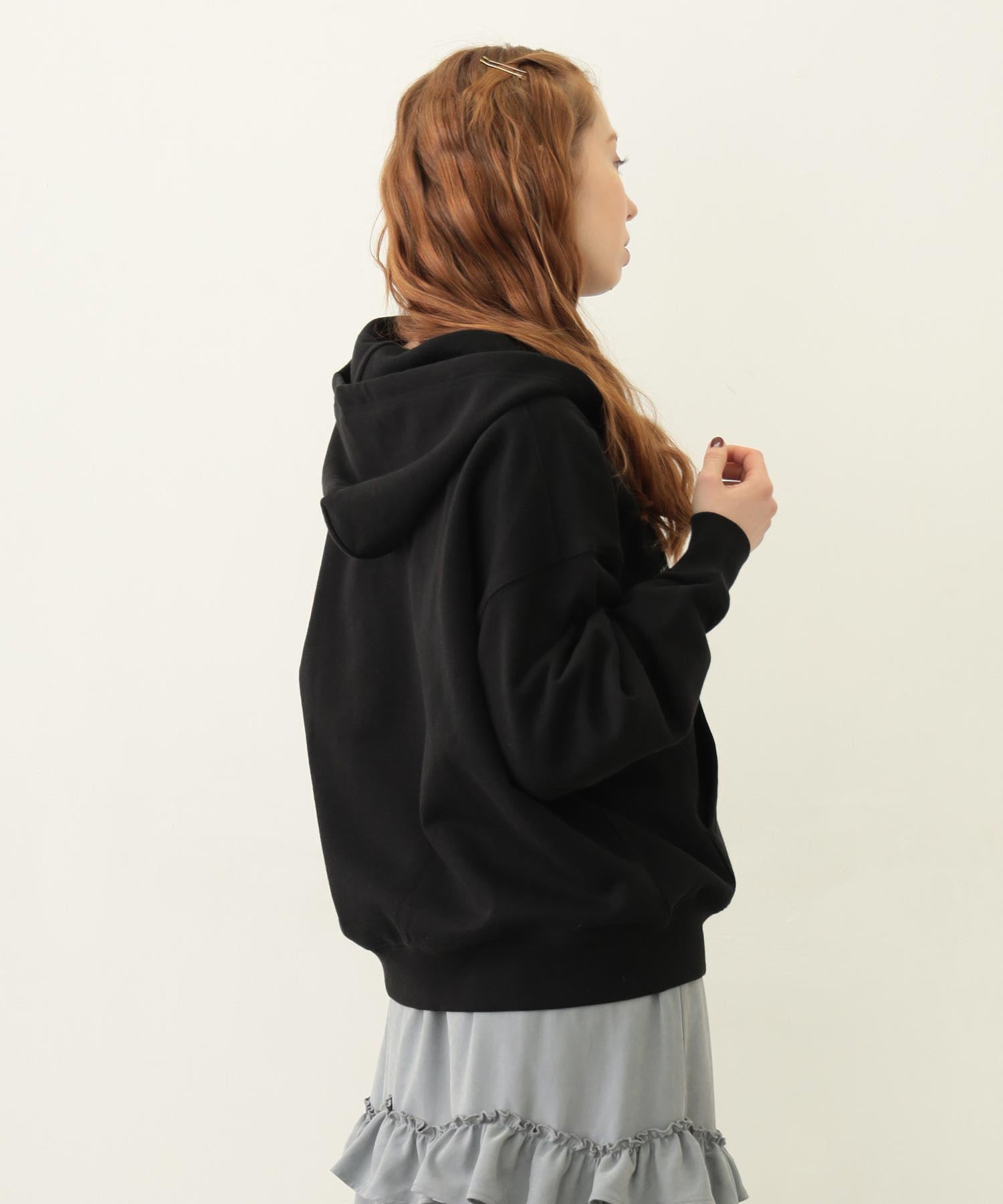 ARCH COOPER LOGO ZIP UP HOODIE