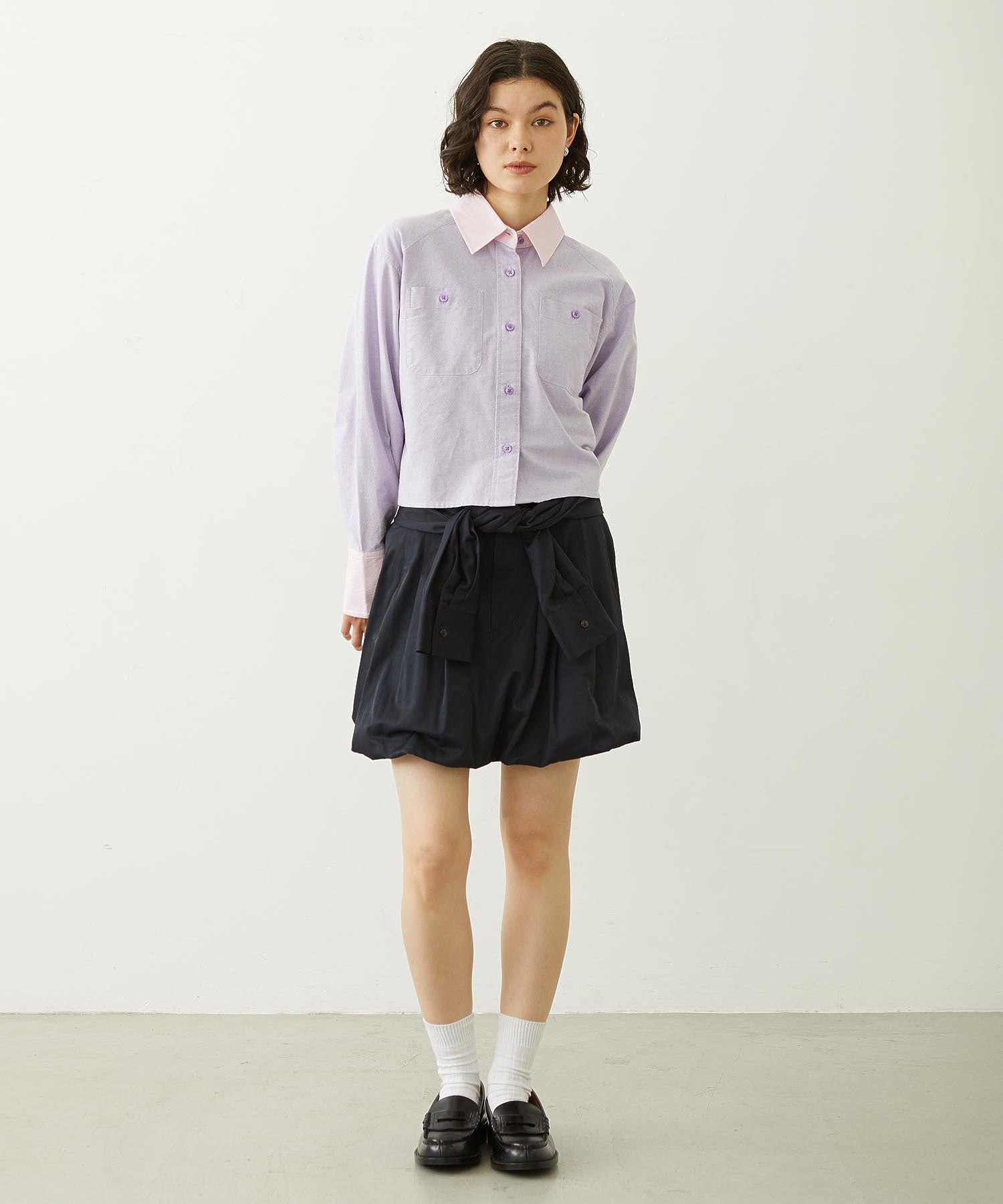 ACCENT COLLAR and CUFFS SHIRT