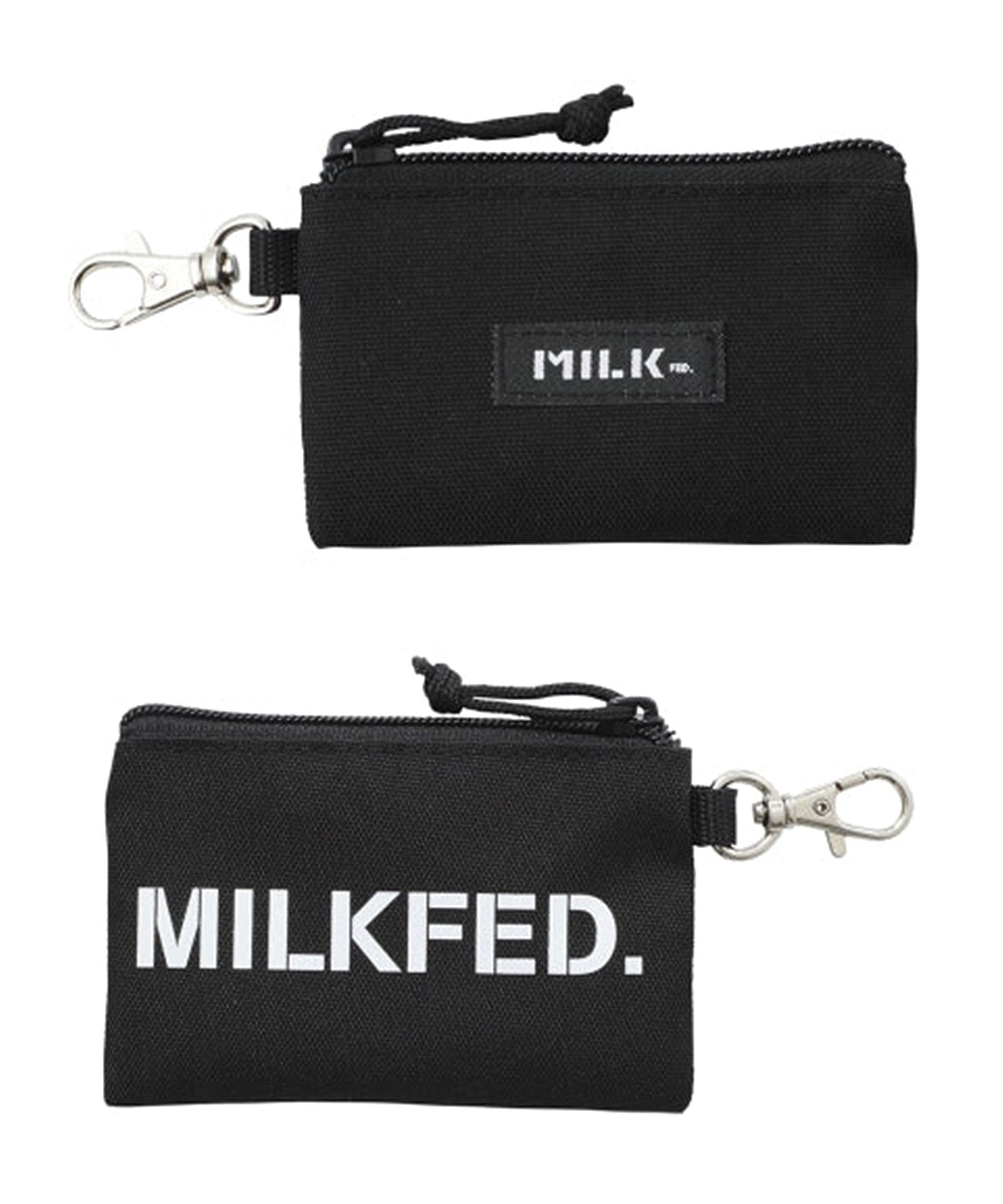 【定番】W ZIP BACKPACK MILKFED.