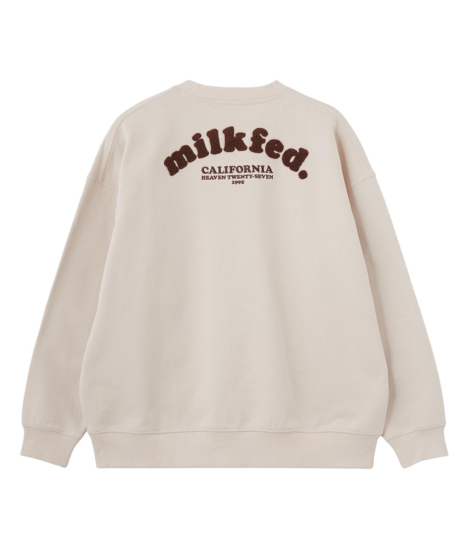 COOPER LOGO WIDE CREW SWEAT TOP