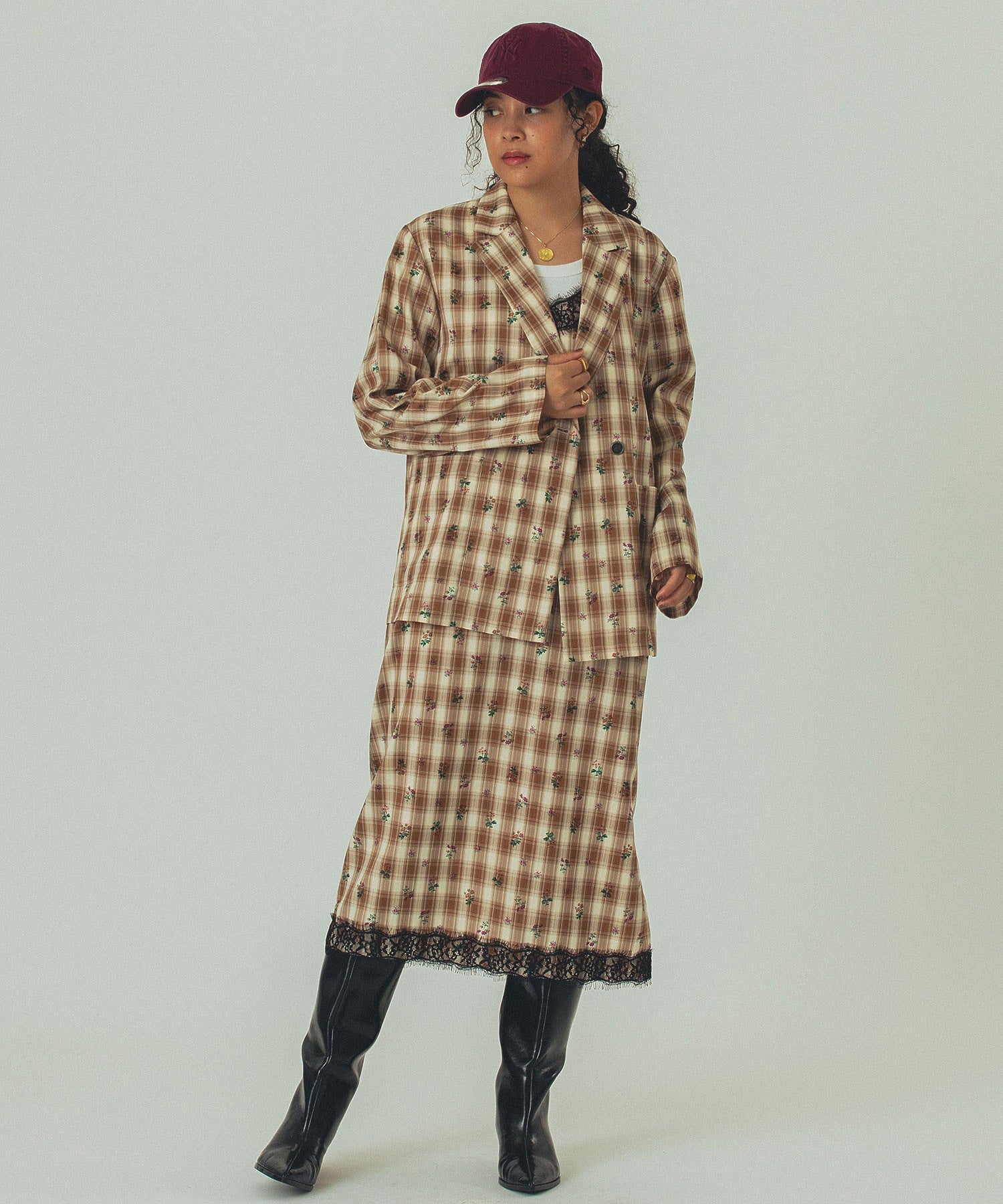 model:168cm 着用サイズ:ONE SIZE