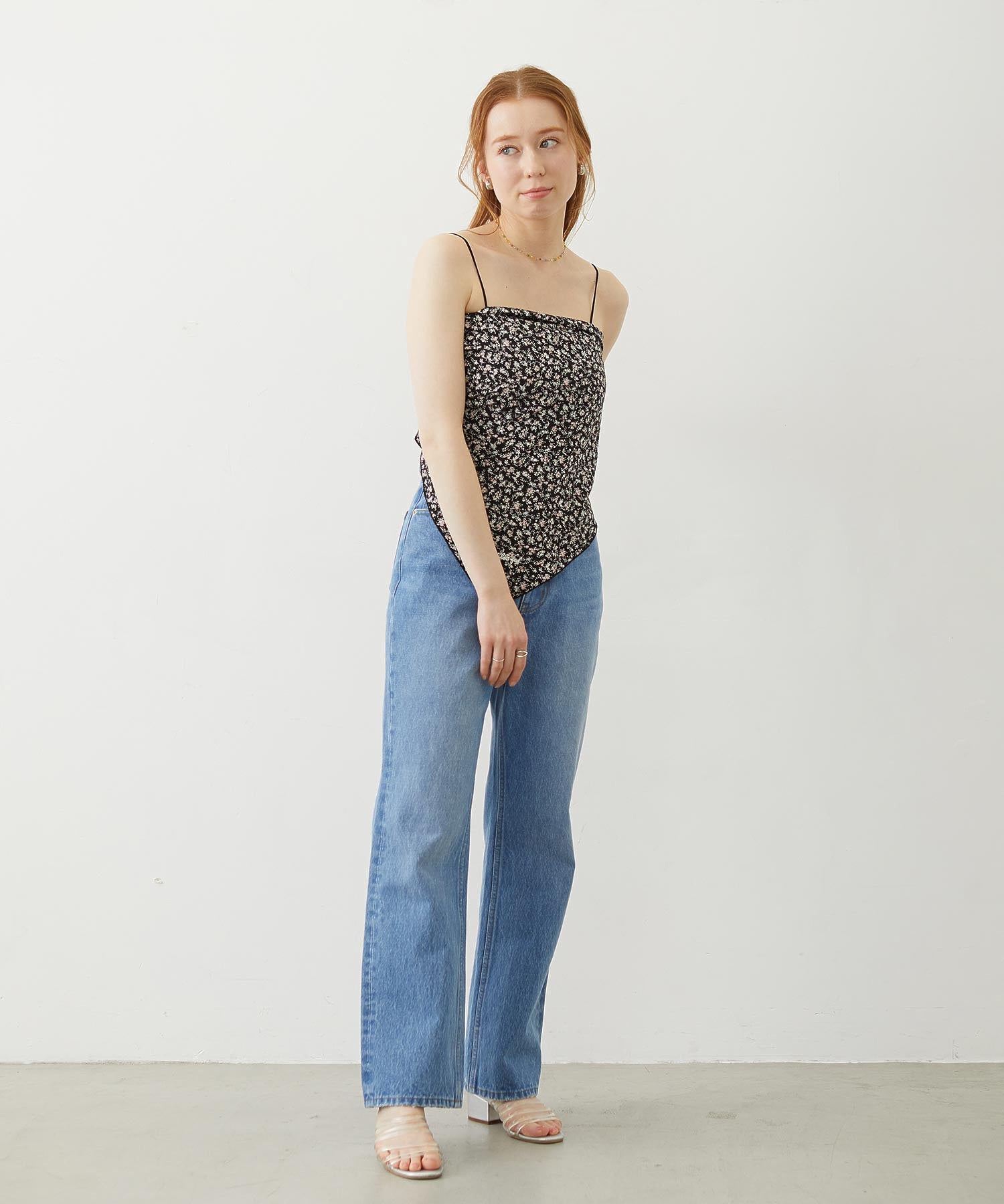 STRAIGHT DENIM PANTS