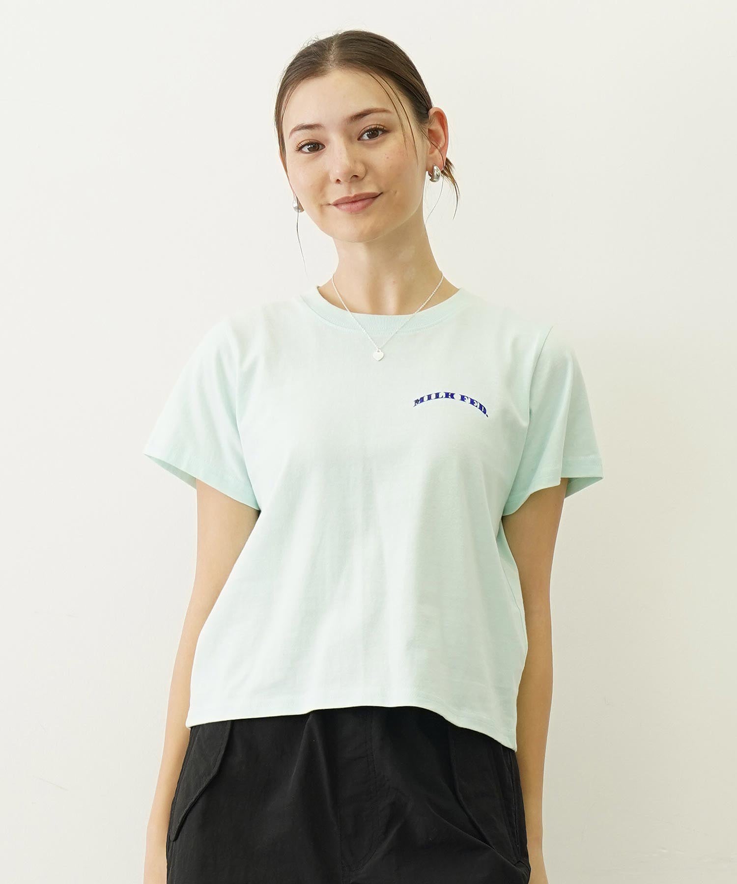 GLITTER  CHERRY COMPACT S/S TEE