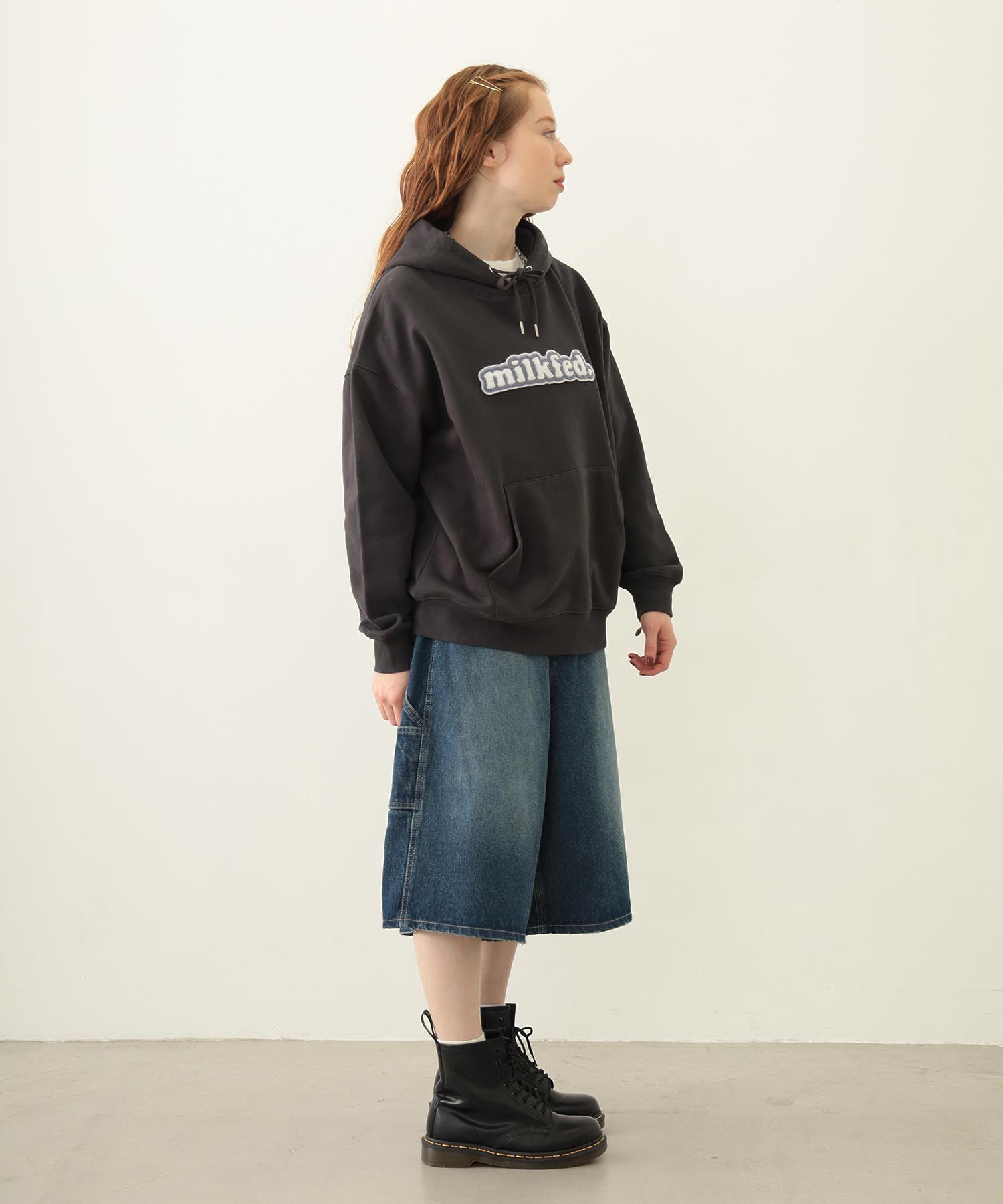 COOPER LOGO WIDE SWEAT HOODIE