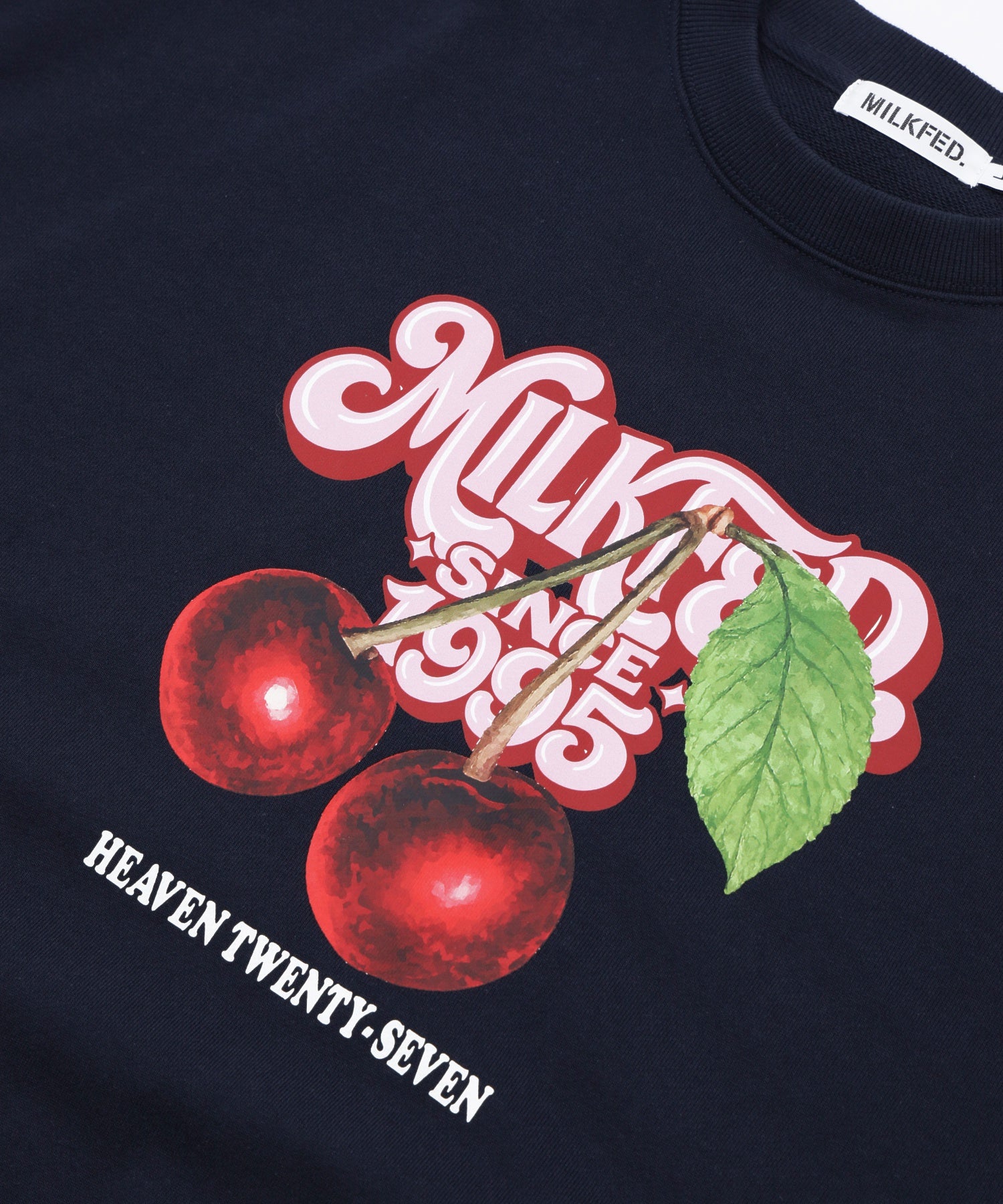 CHERRY LOGO SWEAT TOP