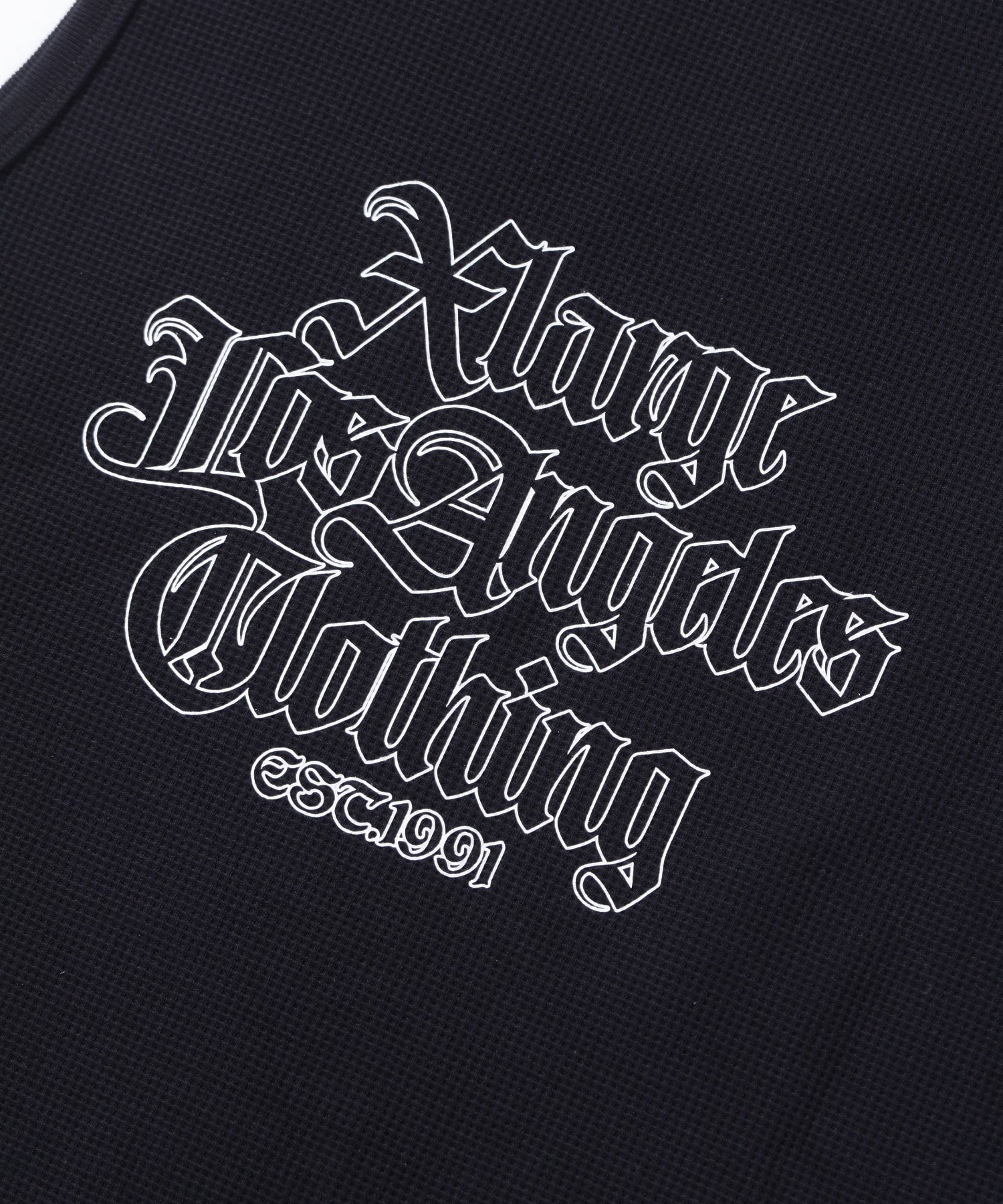 OLD ENGLISH WAFFLE TANK TOP