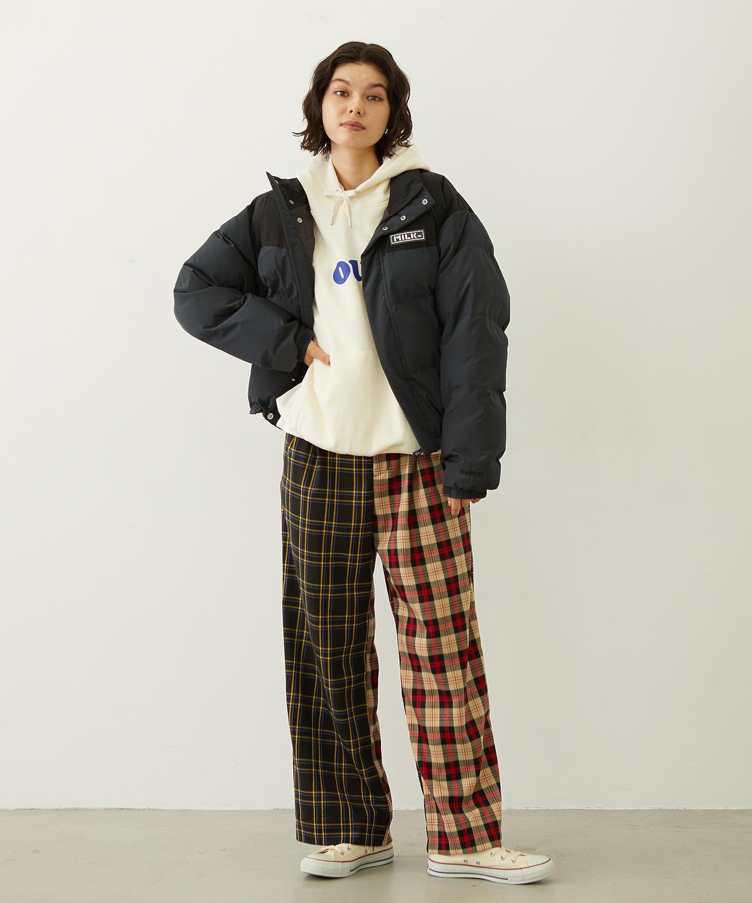 BAR PATCH PUFFER JACKET
