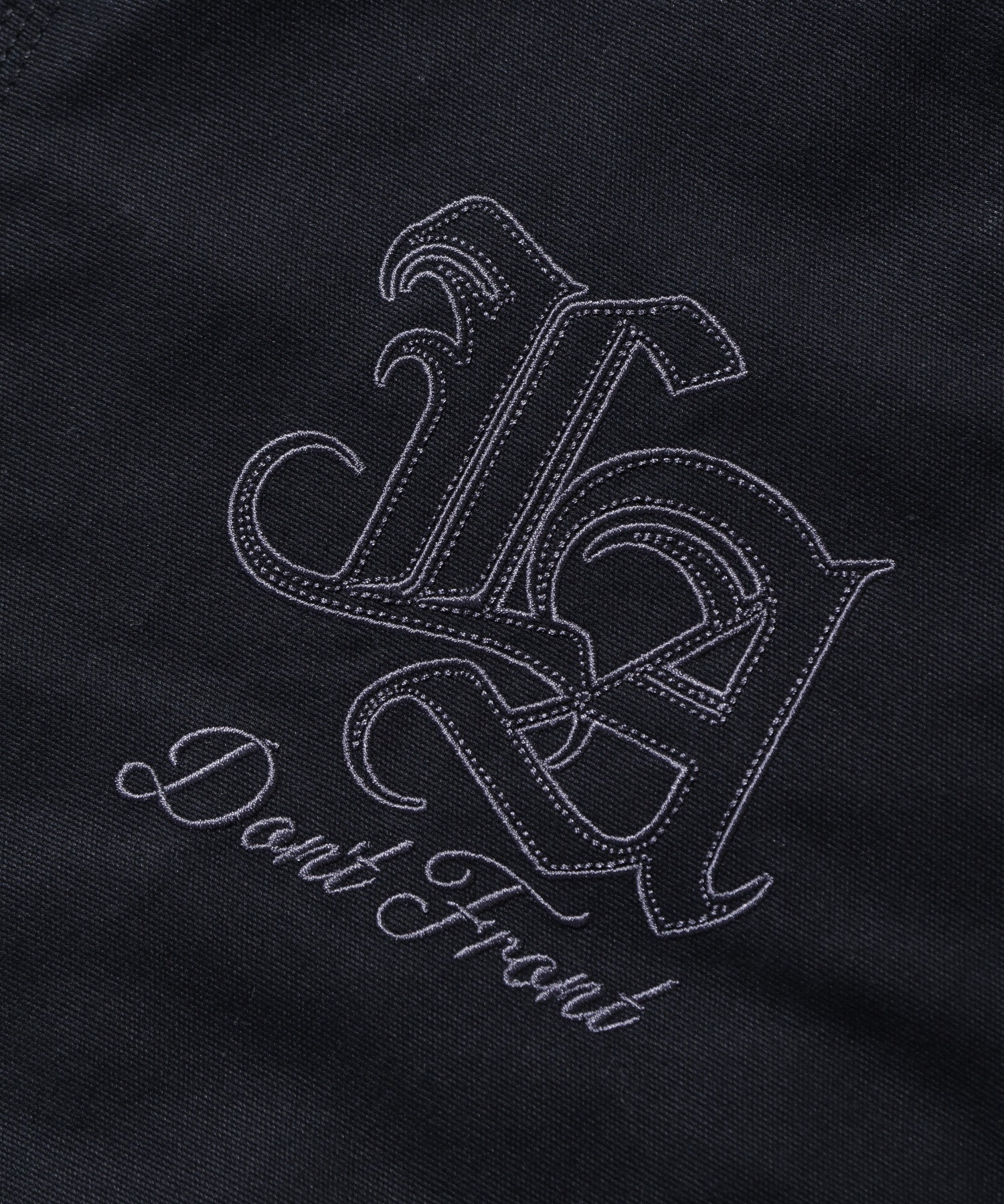 PATCHED OLD ENGLISH HOODED WORK JACKET