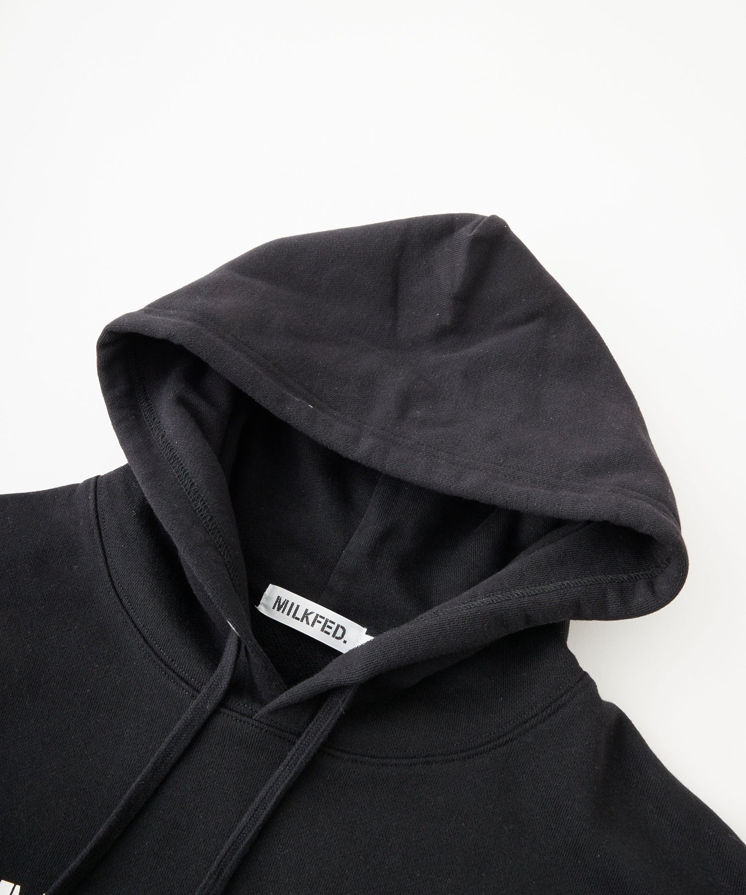 STENCIL LOGO WIDE SWEAT HOODIE
