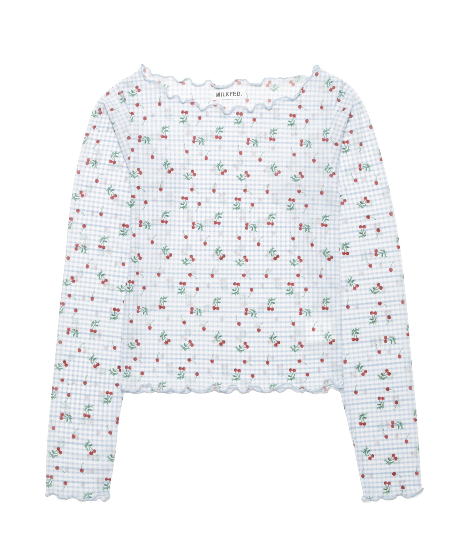 CHERRY MESH TOP