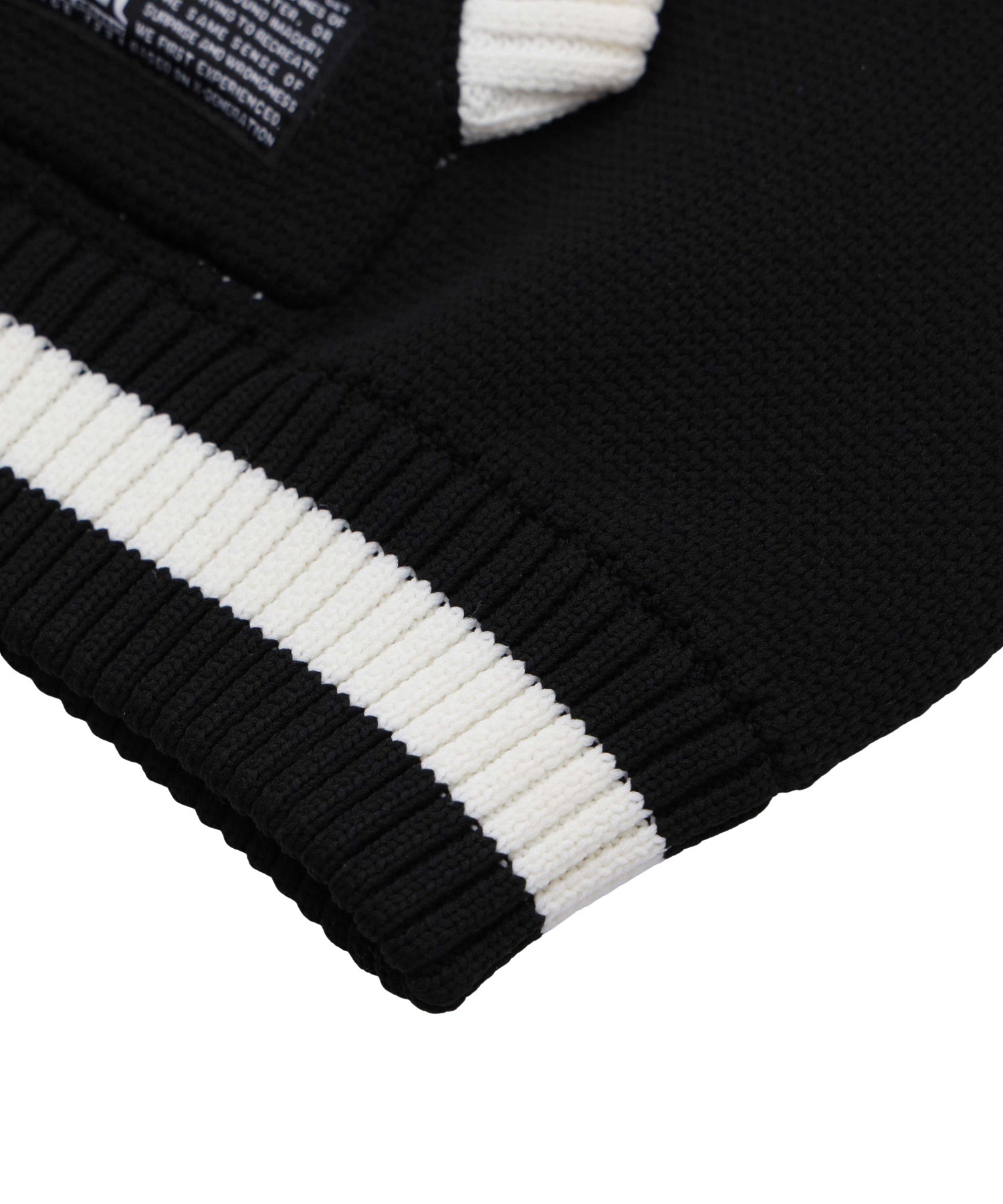 PATCH AND JACQUARD STADIUM KNIT JACKET