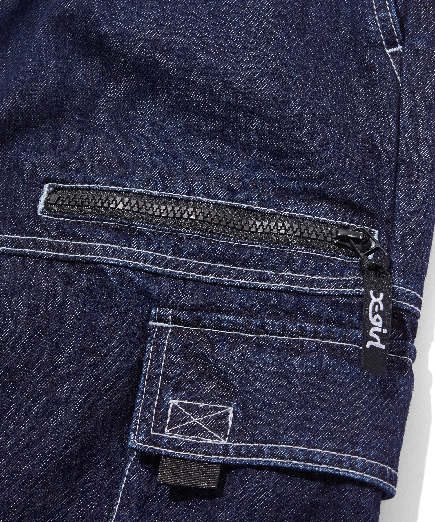 BICOLOR STITCH EASY CARGO PANTS