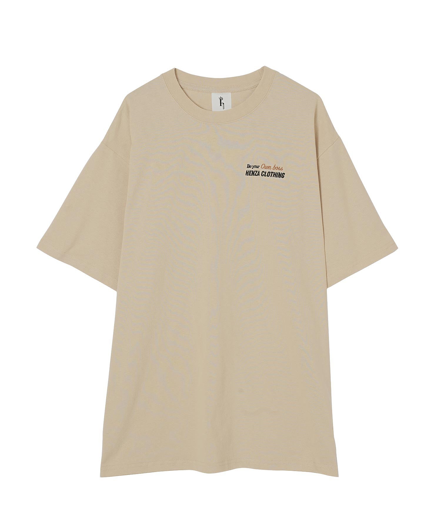 HENZ X STYLES /ヘンザ X スタイルス/Embroidery T-shirt BD0003