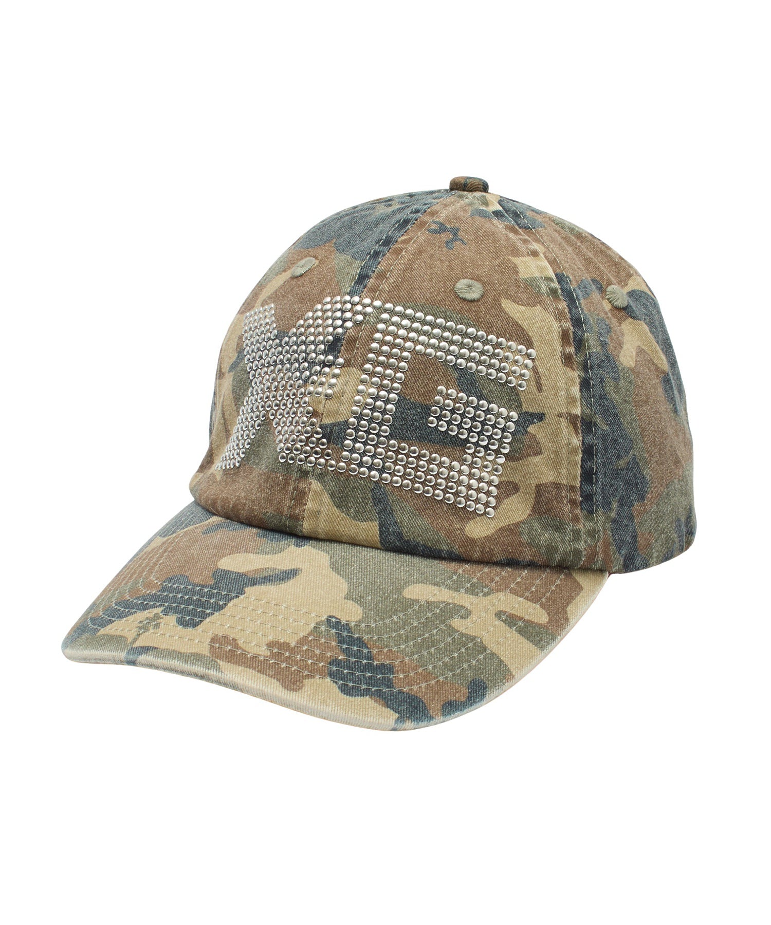 LOGO MARK STUDDED 6PANEL CAP