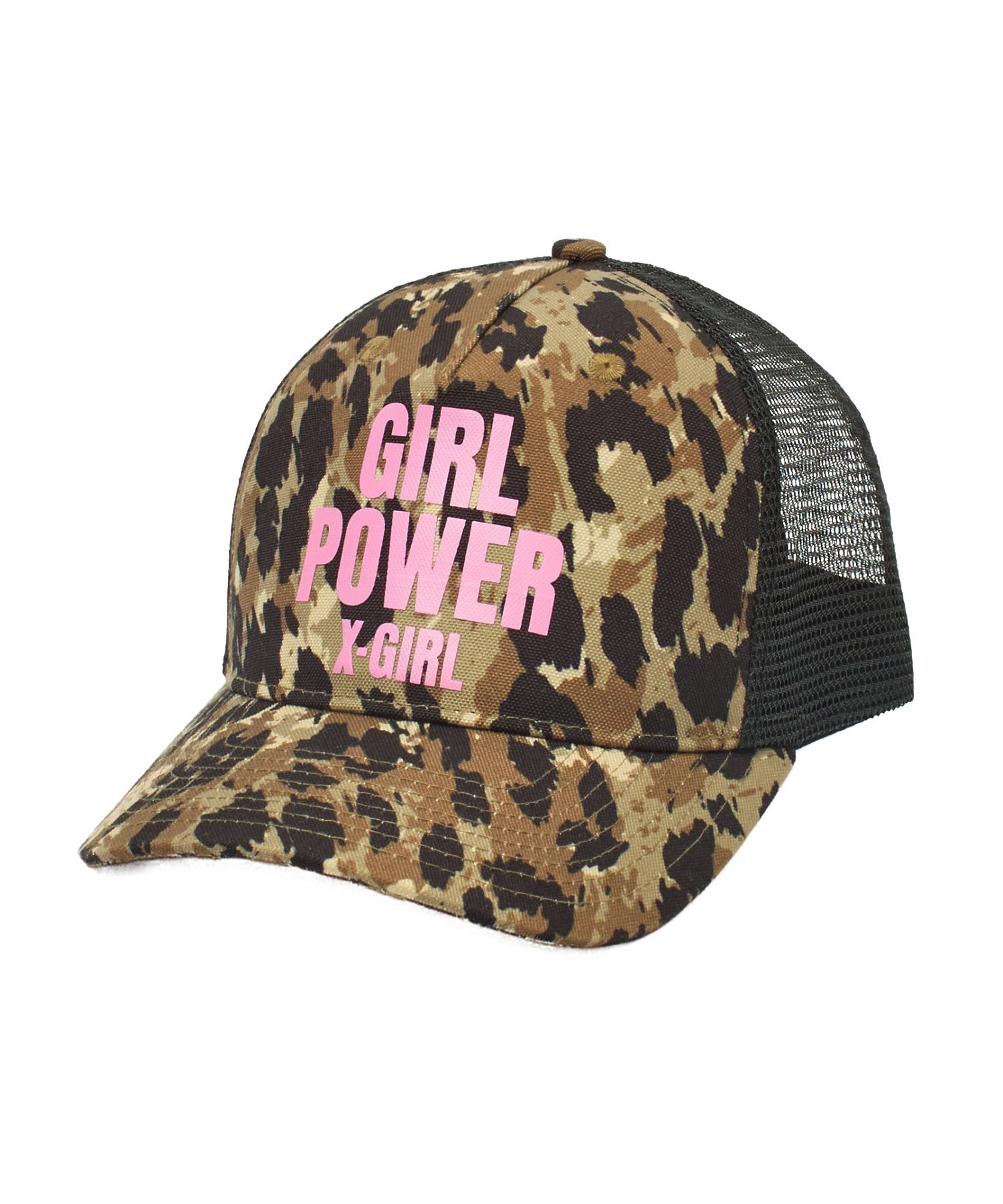 GIRL POWER LOGO TRUCKER CAP