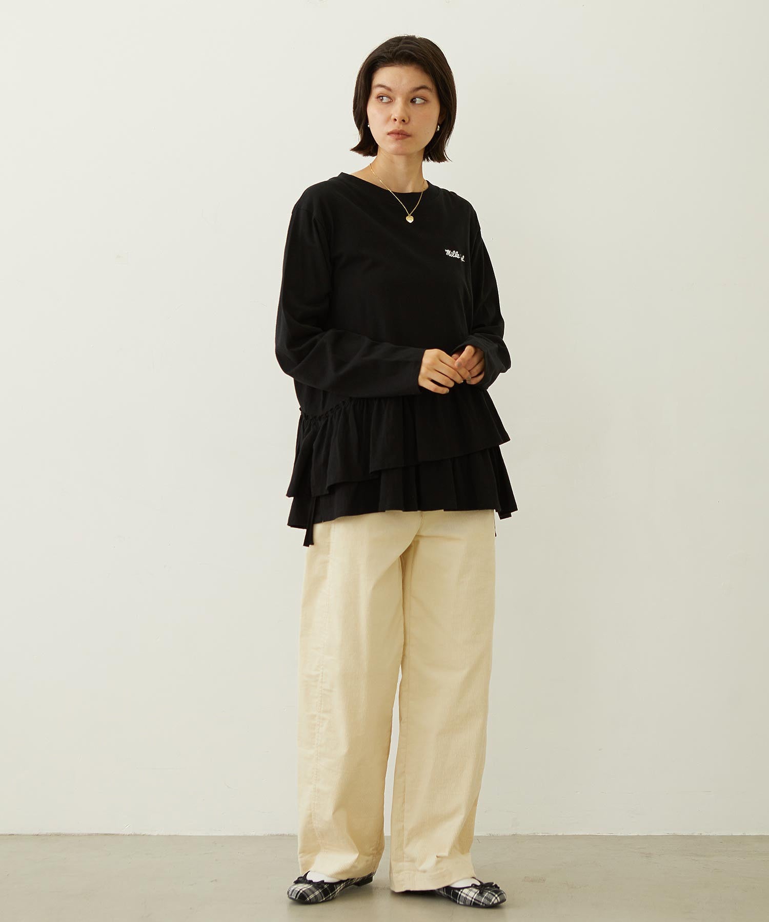 WORK STYLE CORDUROY PANTS