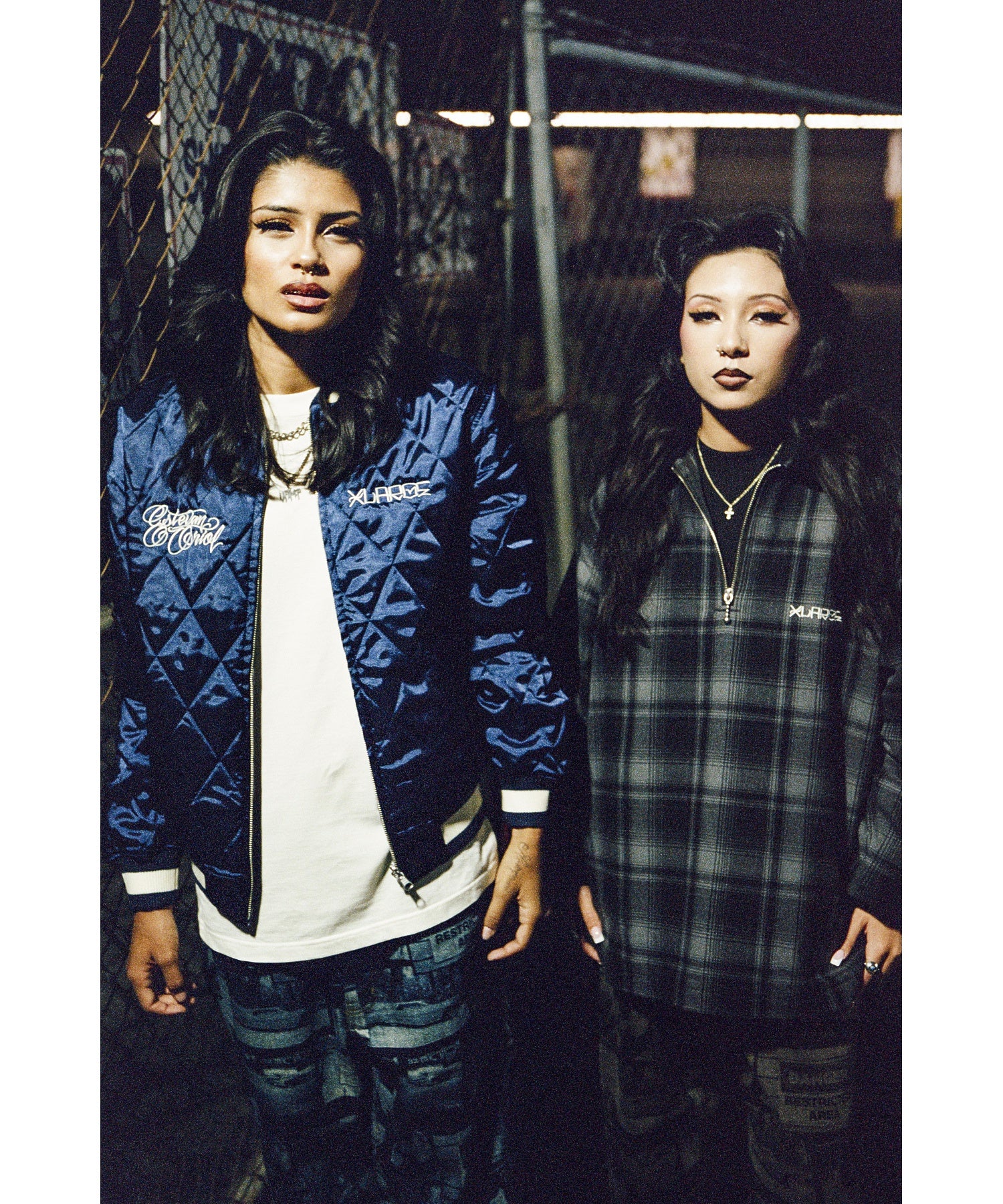 XLARGE×ESTEVAN ORIOL REVERSIBLE SOUVENIR JACKET