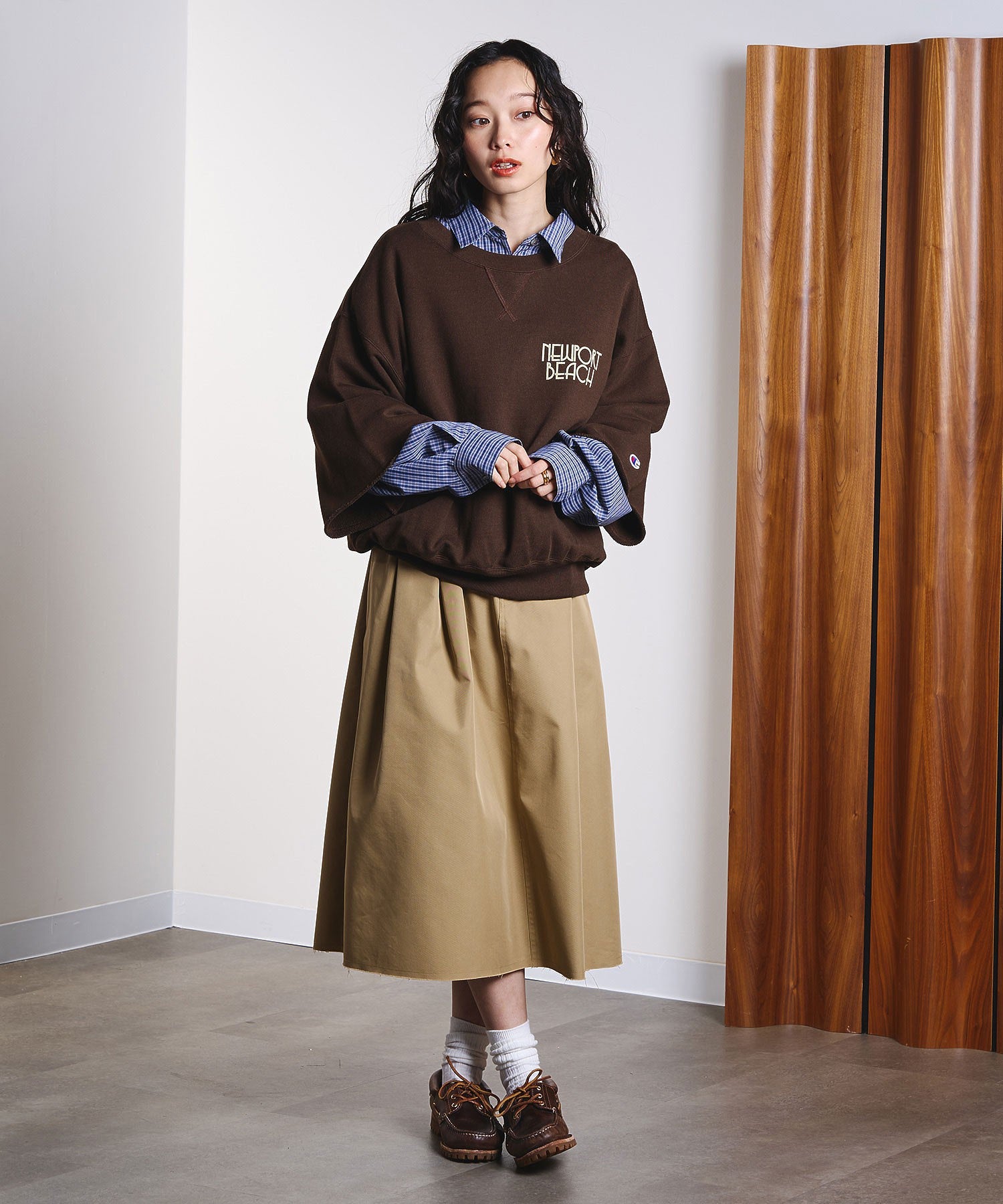 model:161cm 着用サイズ:ONE SIZE