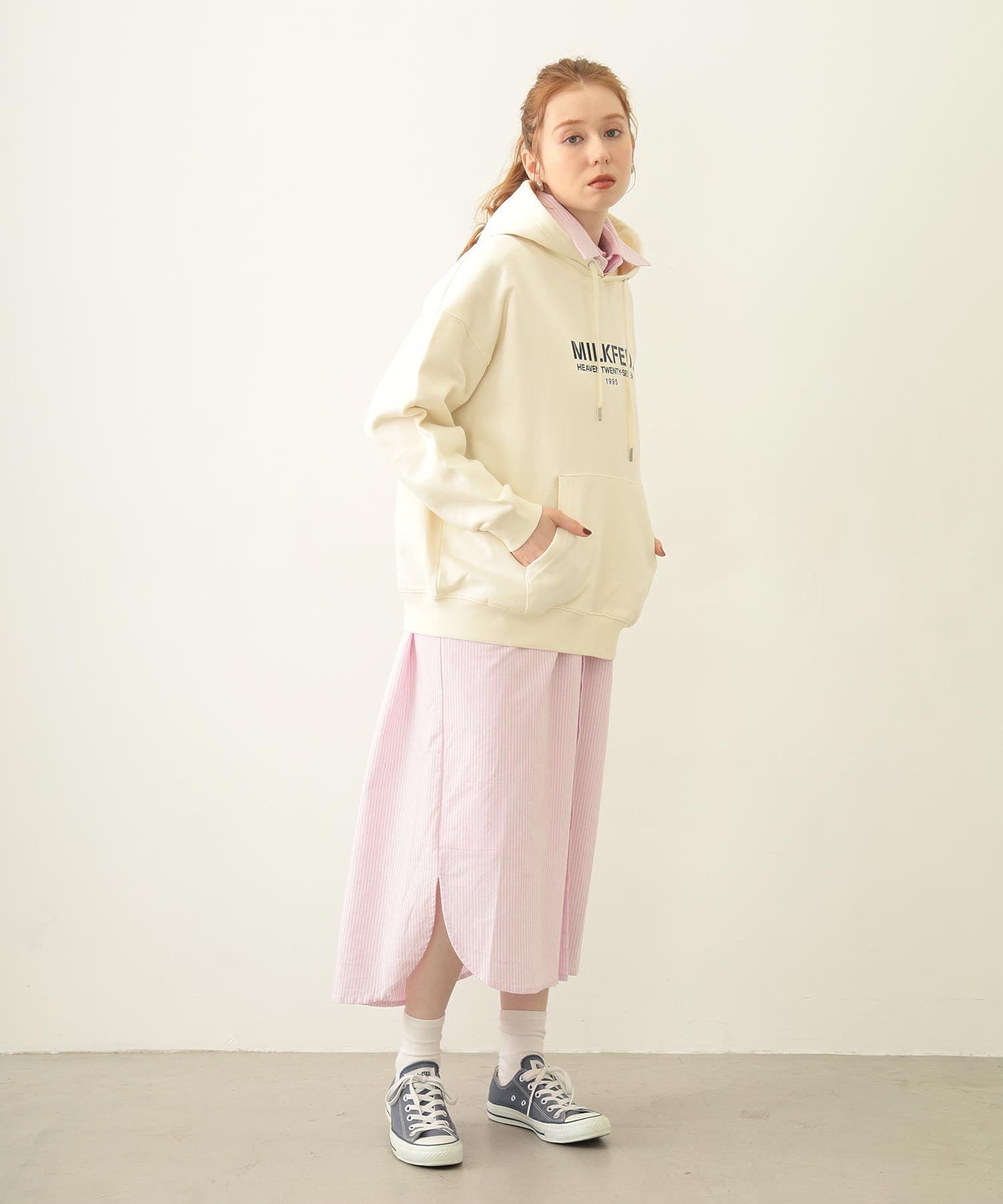 LAYERED SHIRTS DRESS