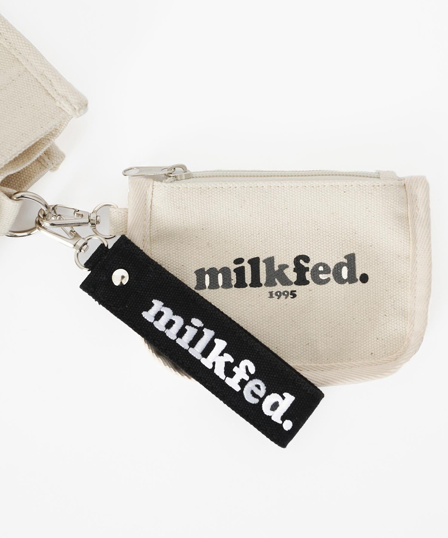 COOPER LOGO SHOULDER BAG MILKFED.