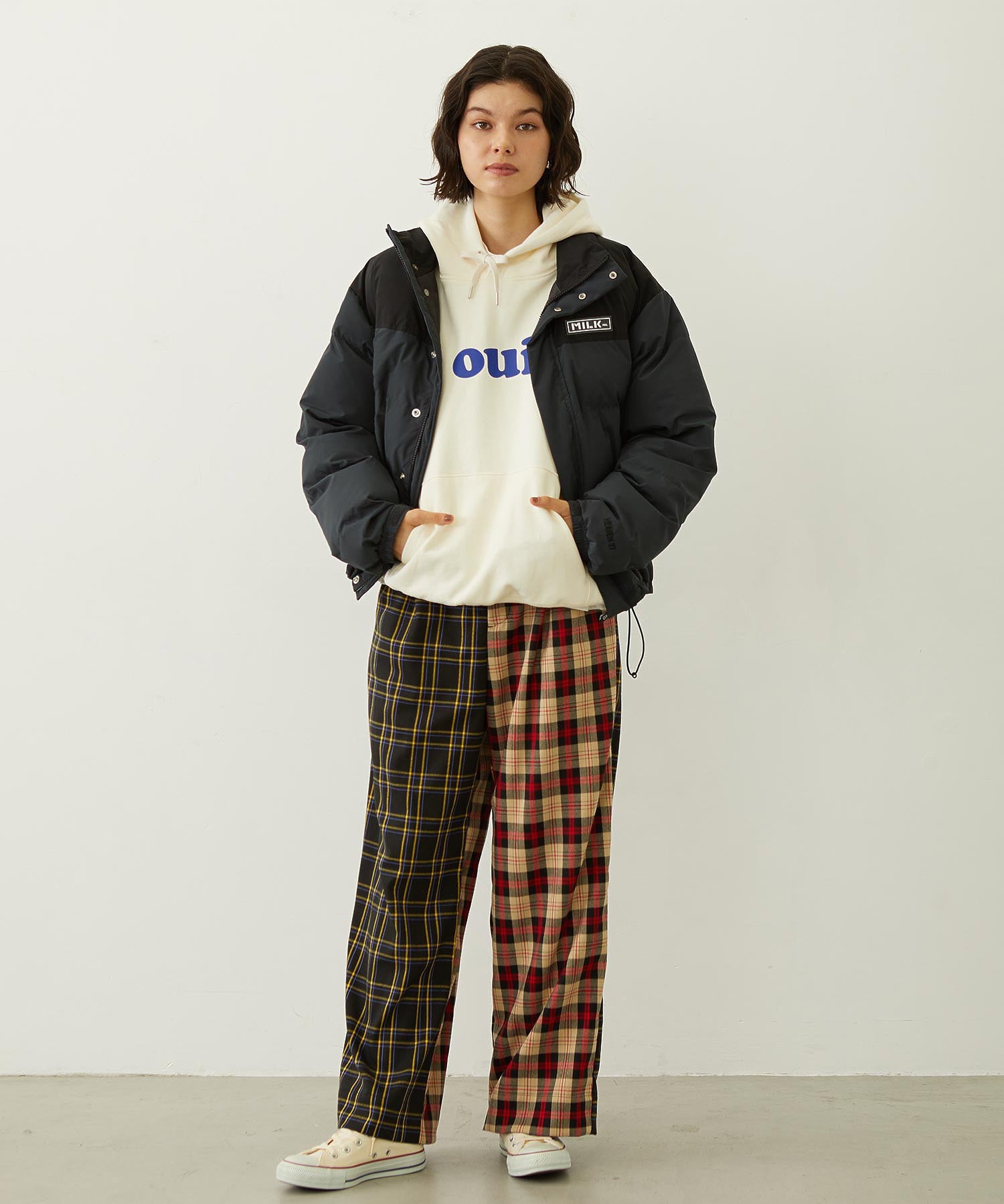 BAR PATCH PUFFER JACKET