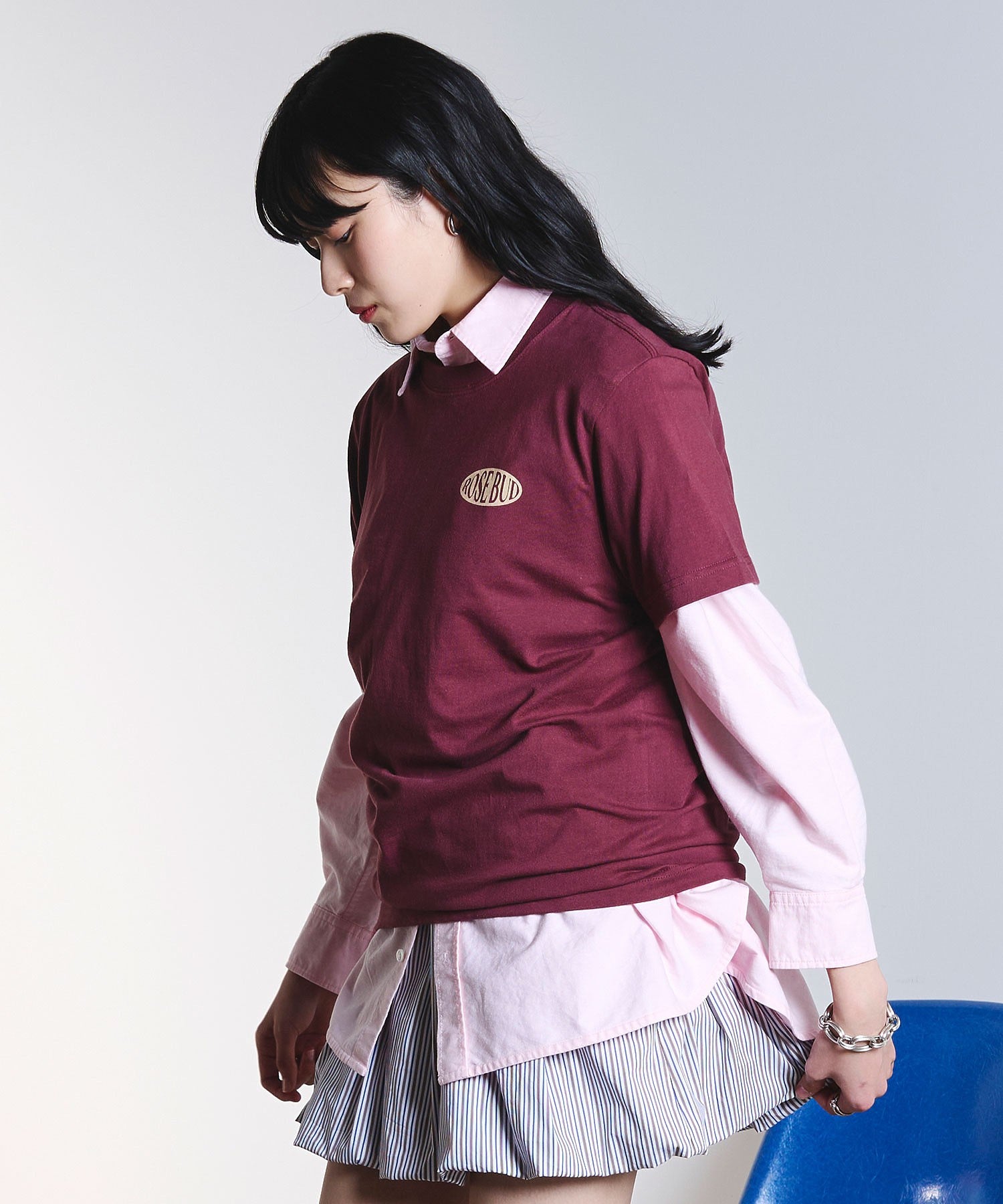 model:169cm 着用サイズ:M