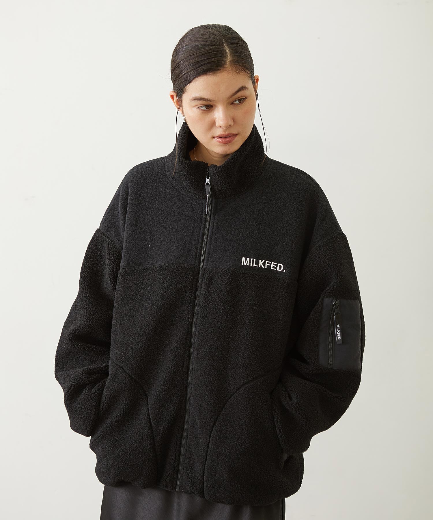 BAR LOGO BOA JACKET