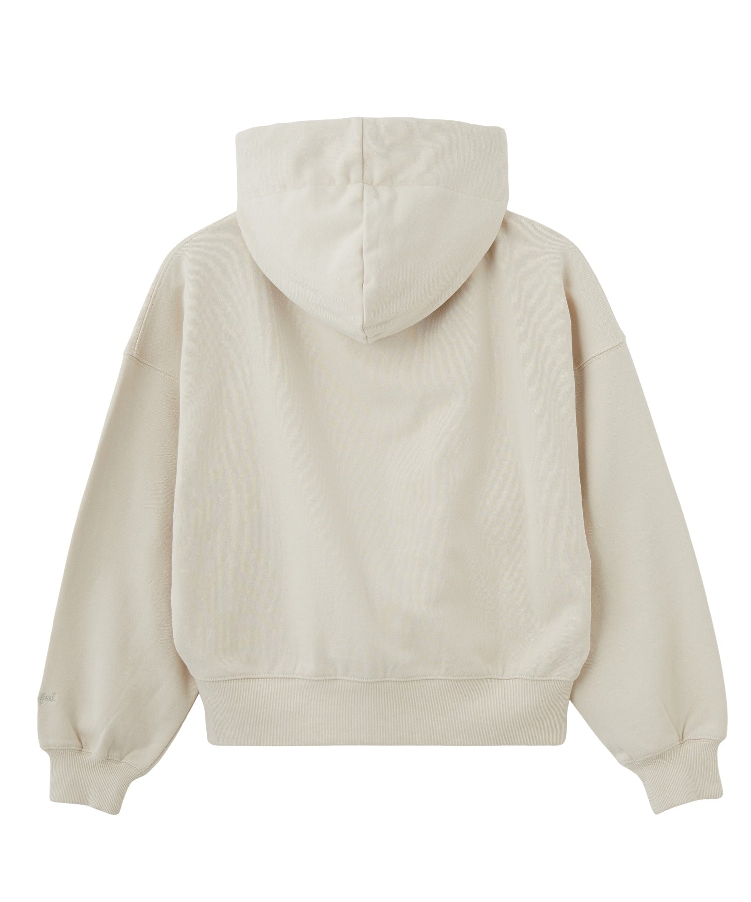 BIG RIBBON SWEAT ZIP HOODIE