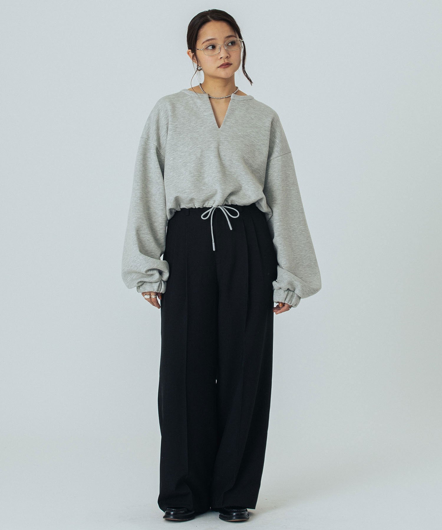 model:160cm 着用サイズ:ONE SIZE