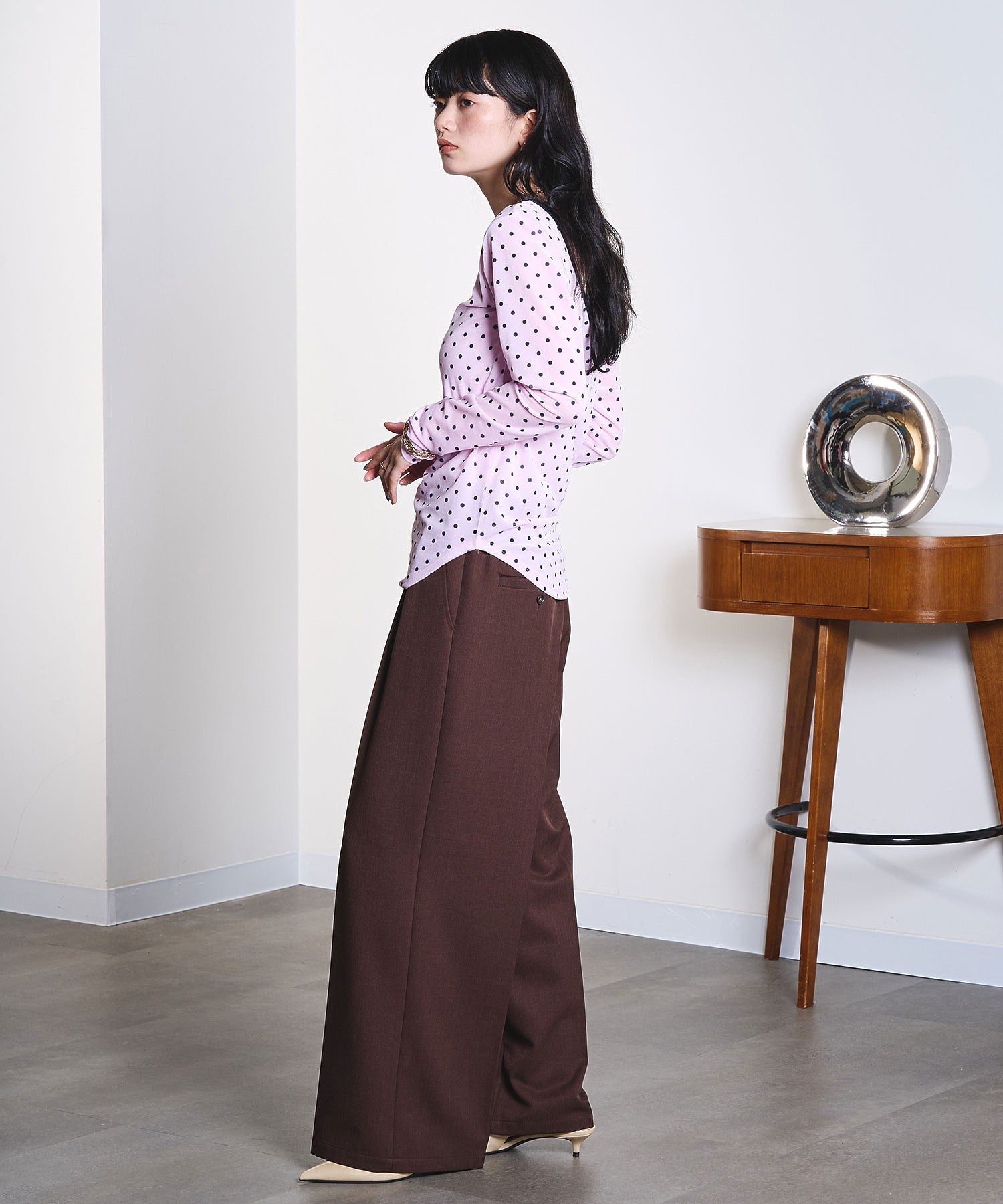 model:163cm 着用サイズ:ONE SIZE