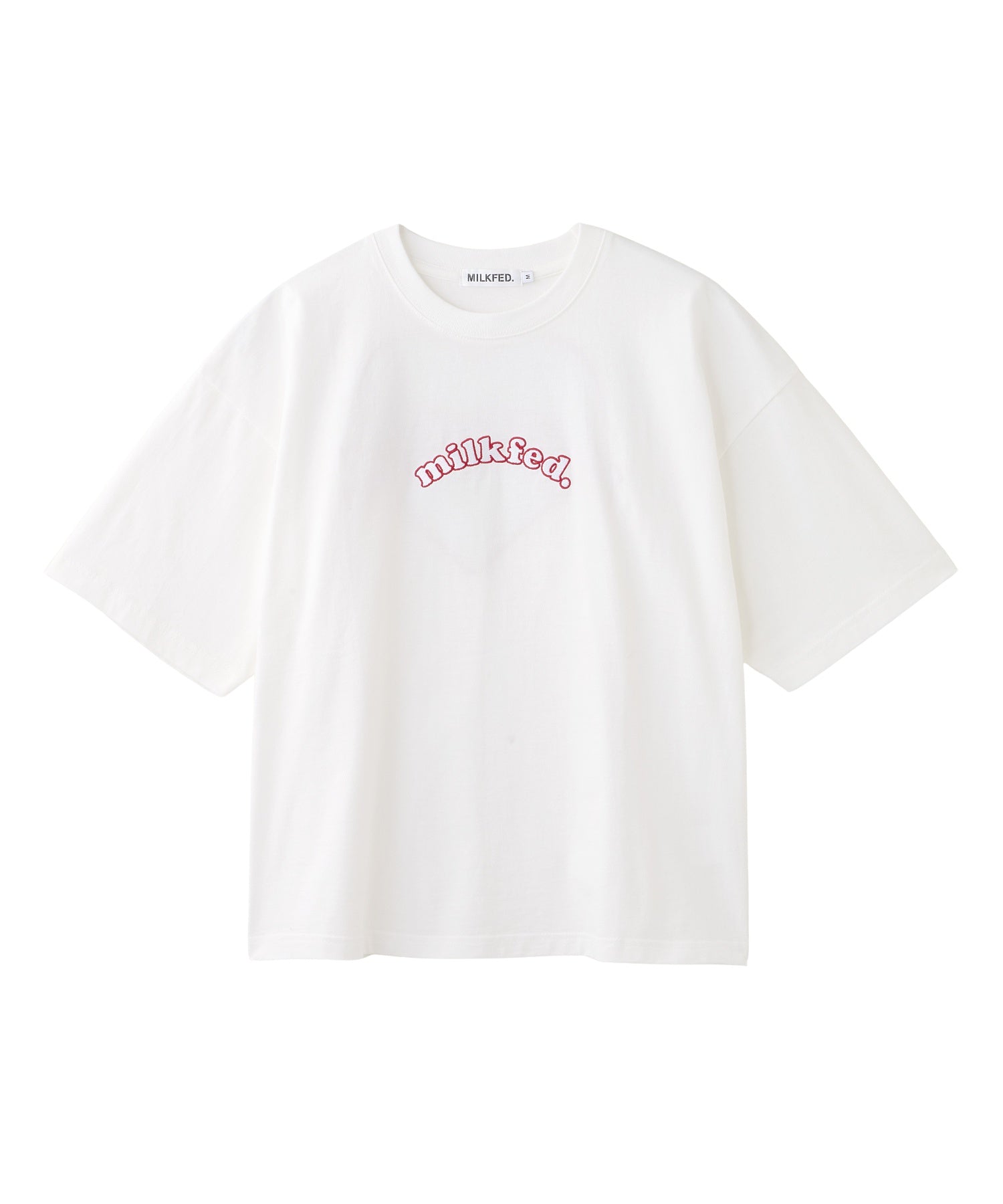 PLAID HEART WIDE S/S TEE