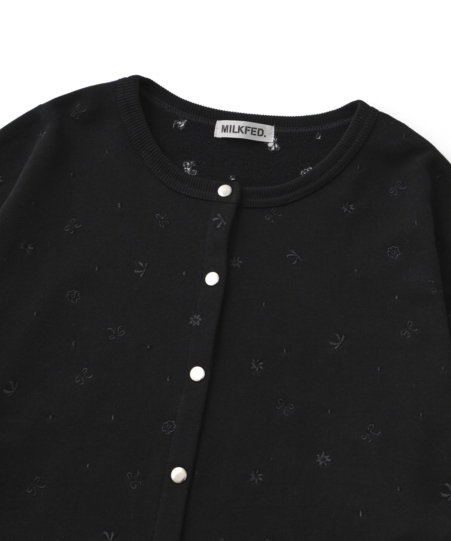 EMBROIDERY SWEAT JACKET