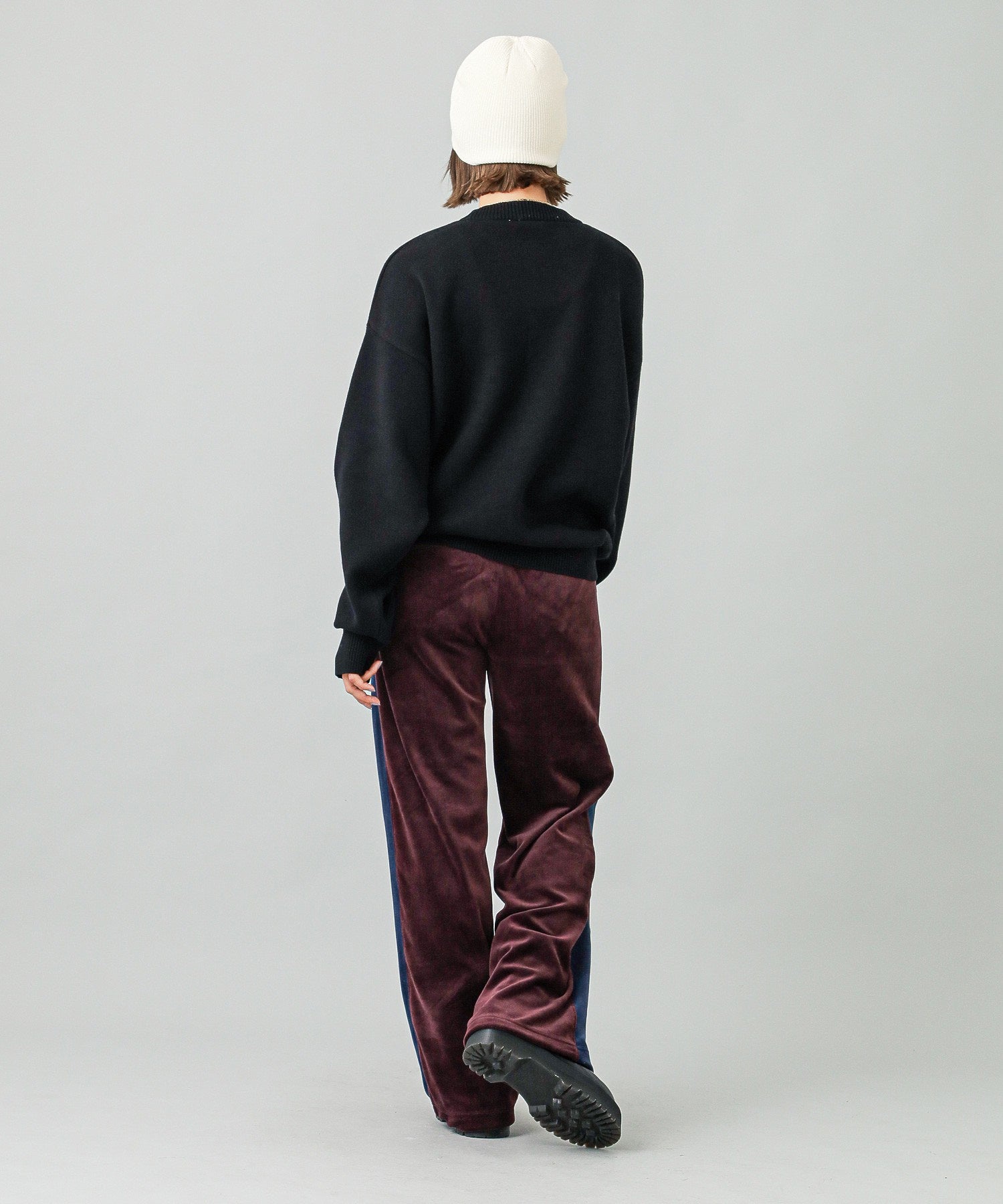 VELOUR TRACK PANTS