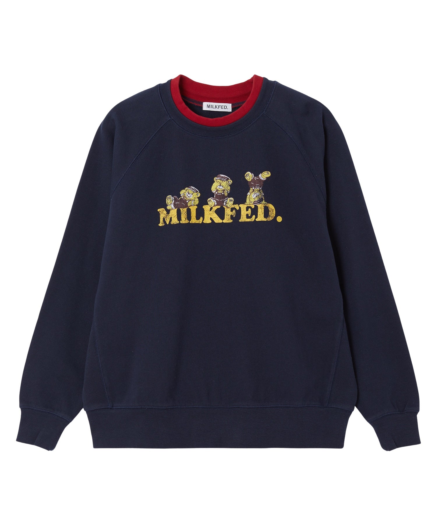 M.FEDDY DOUBLE COLLAR SWEAT TOP